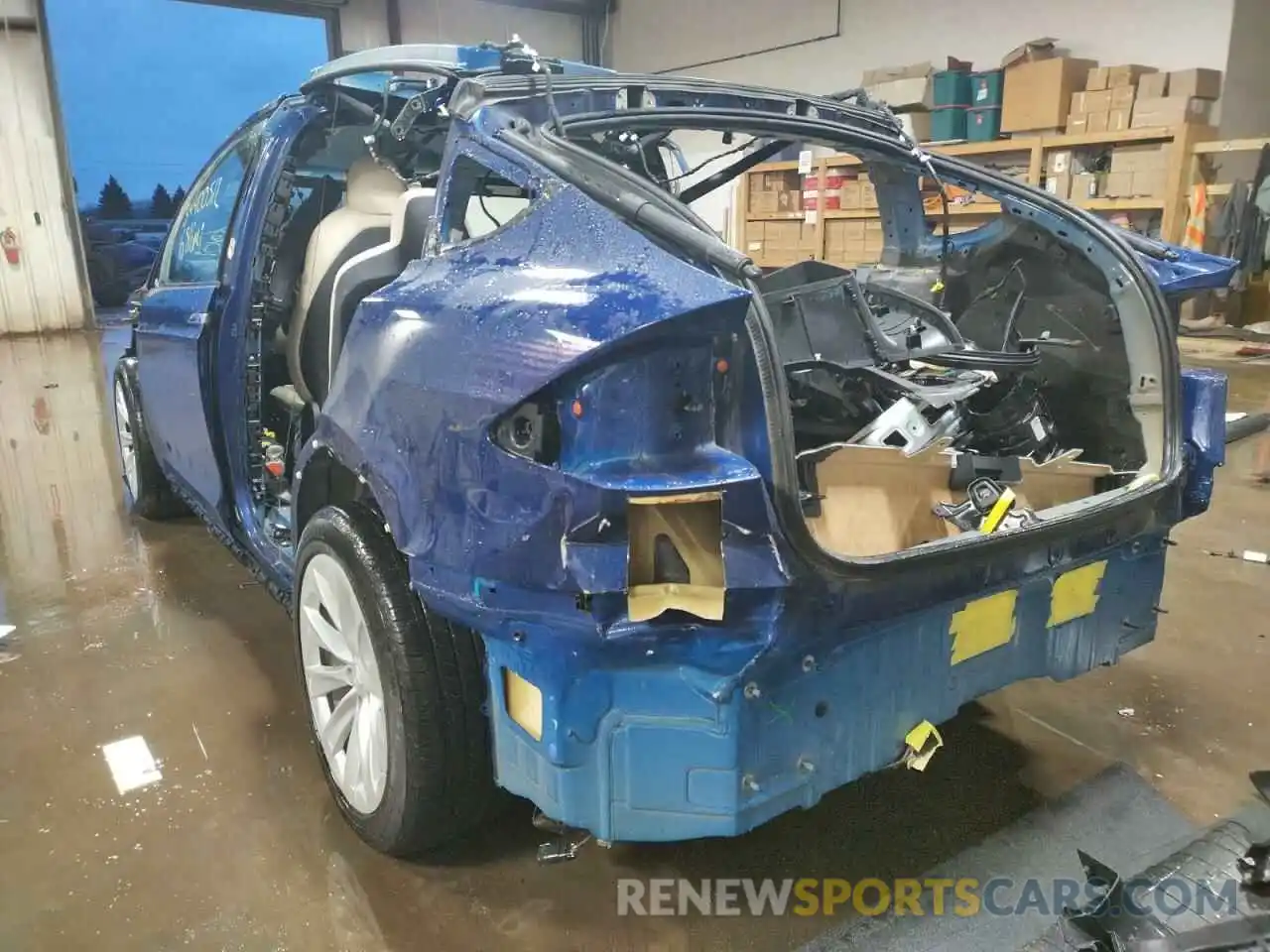 3 Photograph of a damaged car 5YJXCDE29LF237227 TESLA MODEL X 2020