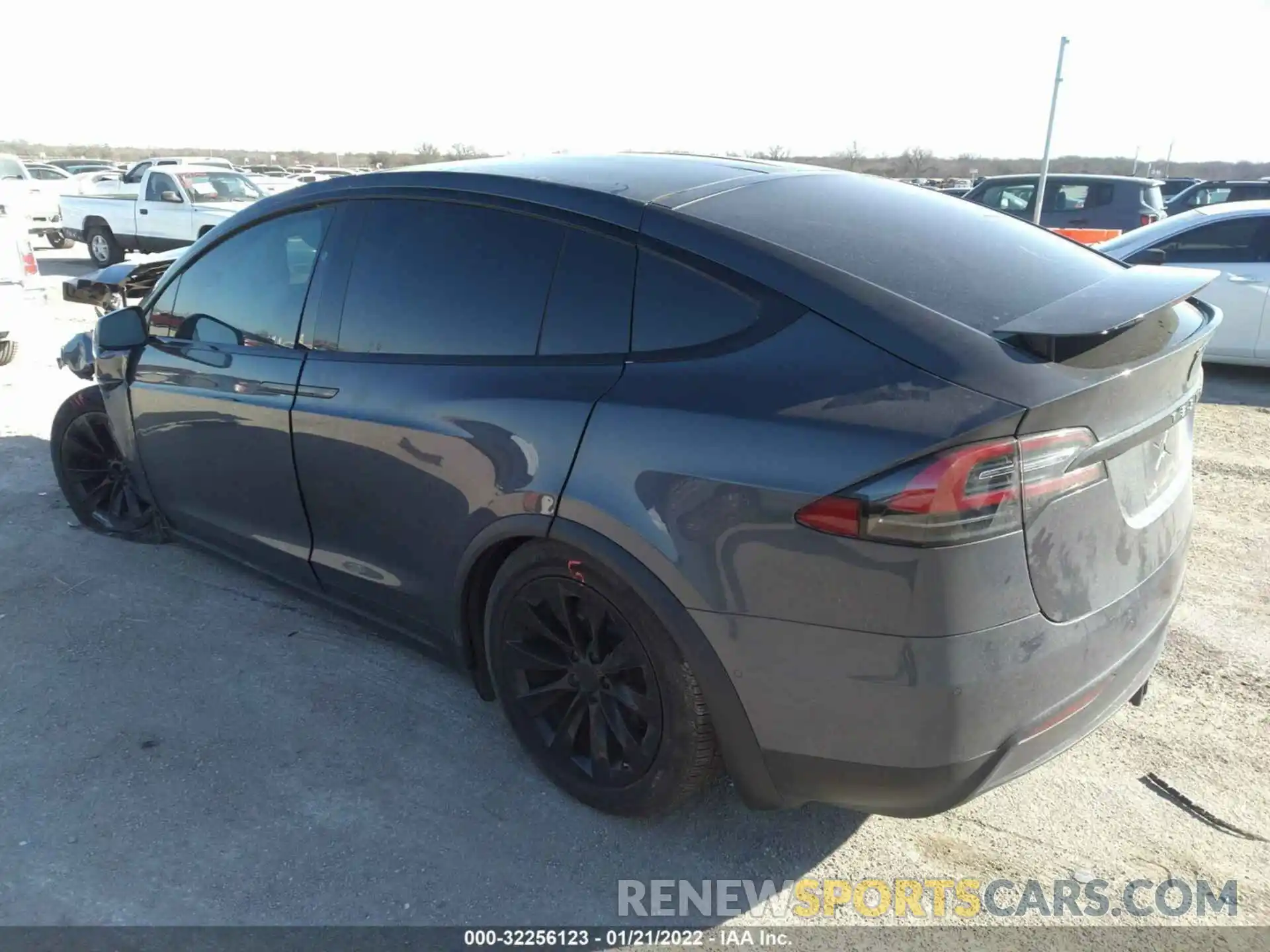 3 Фотография поврежденного автомобиля 5YJXCDE29LF249247 TESLA MODEL X 2020