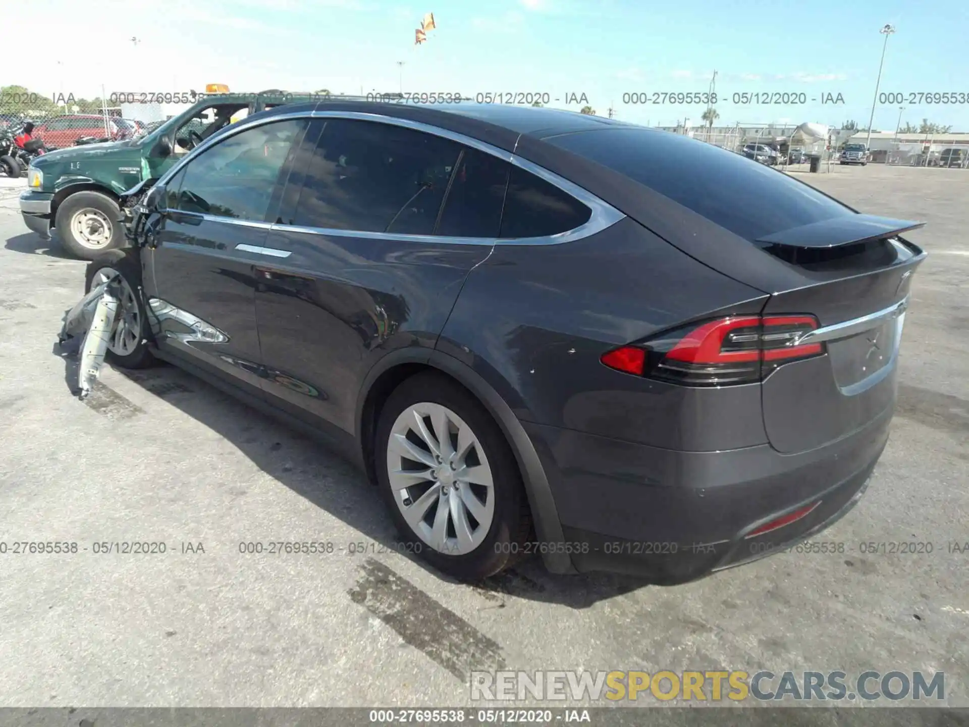 3 Фотография поврежденного автомобиля 5YJXCDE2XLF248804 TESLA MODEL X 2020