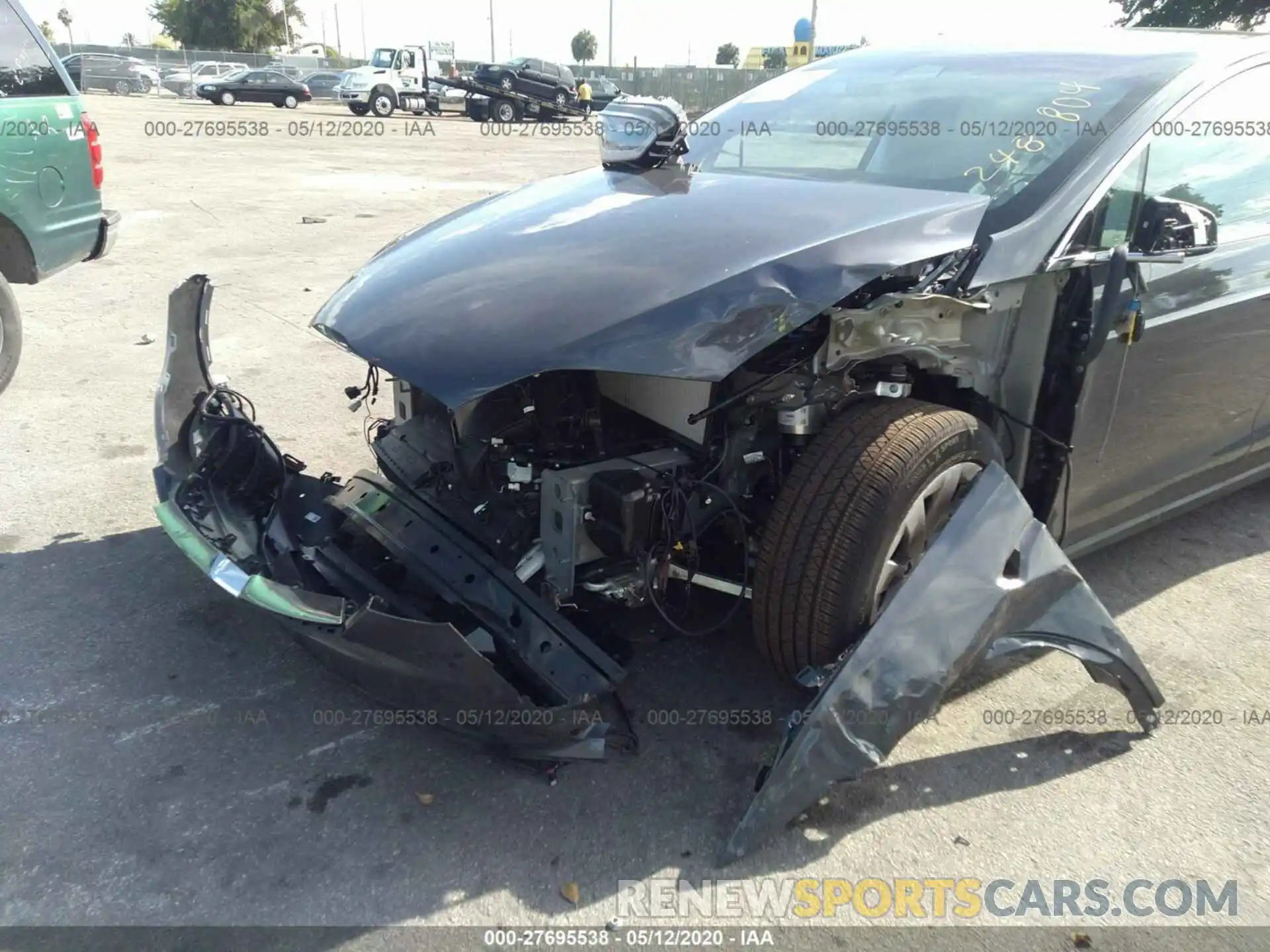 6 Photograph of a damaged car 5YJXCDE2XLF248804 TESLA MODEL X 2020