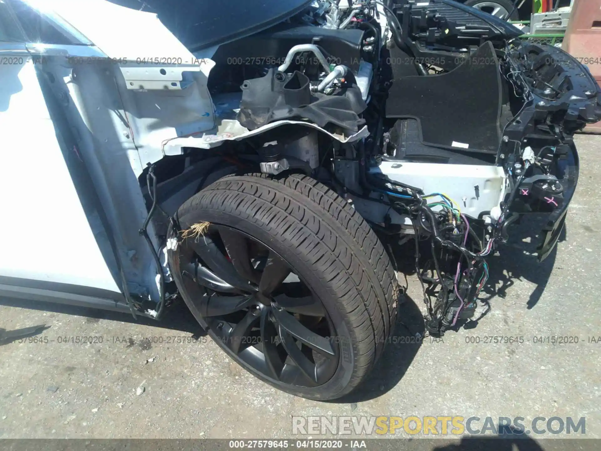 6 Photograph of a damaged car 5YJXCDE41LF236624 TESLA MODEL X 2020