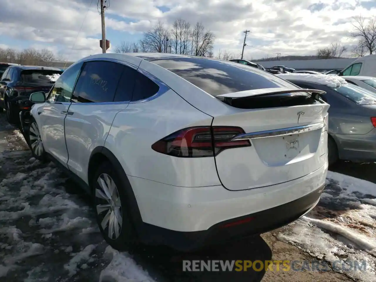 3 Фотография поврежденного автомобиля 5YJXCDE41LF262494 TESLA MODEL X 2020