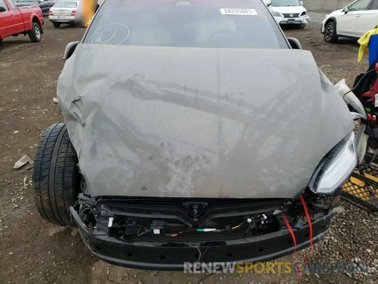 7 Photograph of a damaged car 5YJXCDE42LF286030 TESLA MODEL X 2020