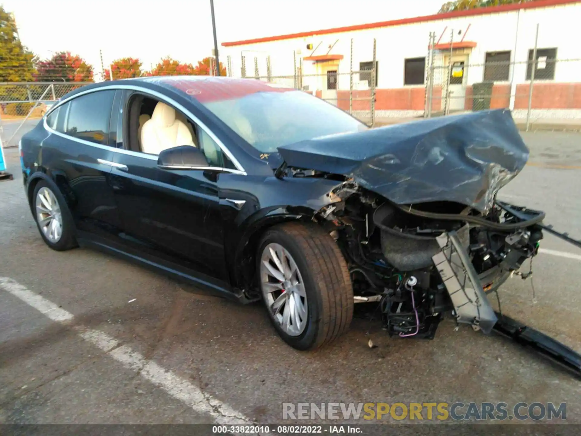 1 Photograph of a damaged car 5YJXCDE46LF299461 TESLA MODEL X 2020