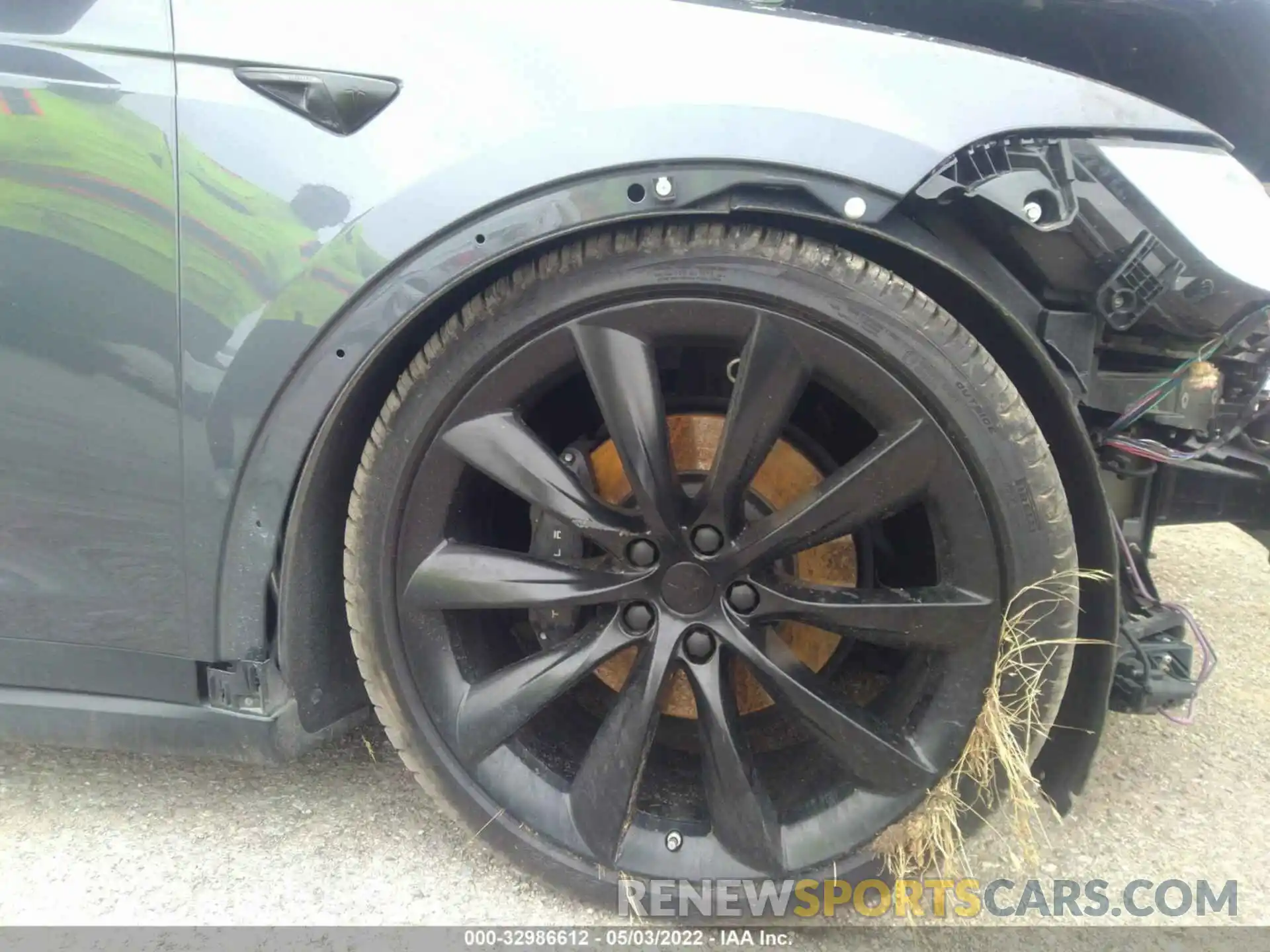 14 Photograph of a damaged car 5YJXCAE20MF323252 TESLA MODEL X 2021