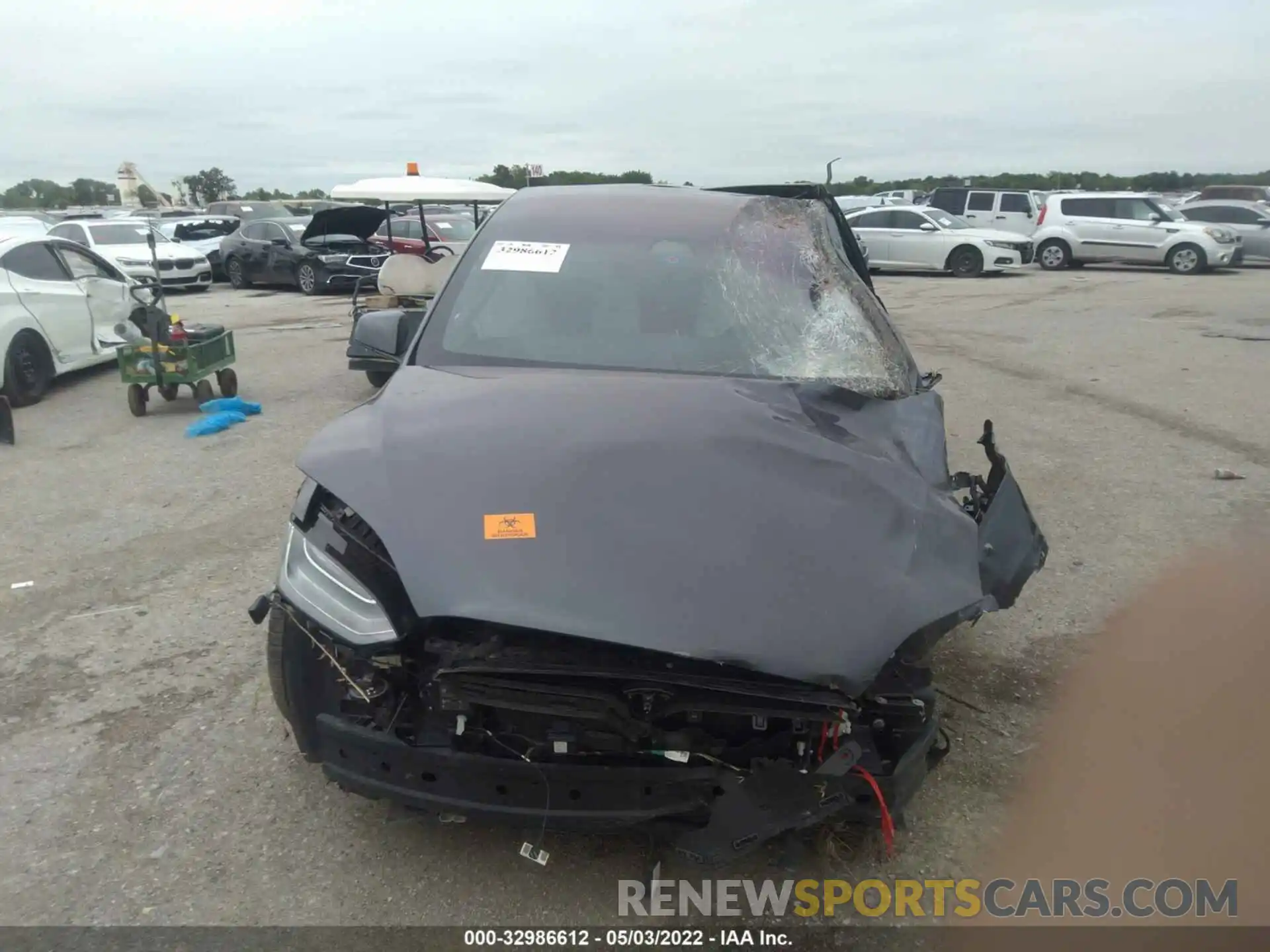 6 Photograph of a damaged car 5YJXCAE20MF323252 TESLA MODEL X 2021