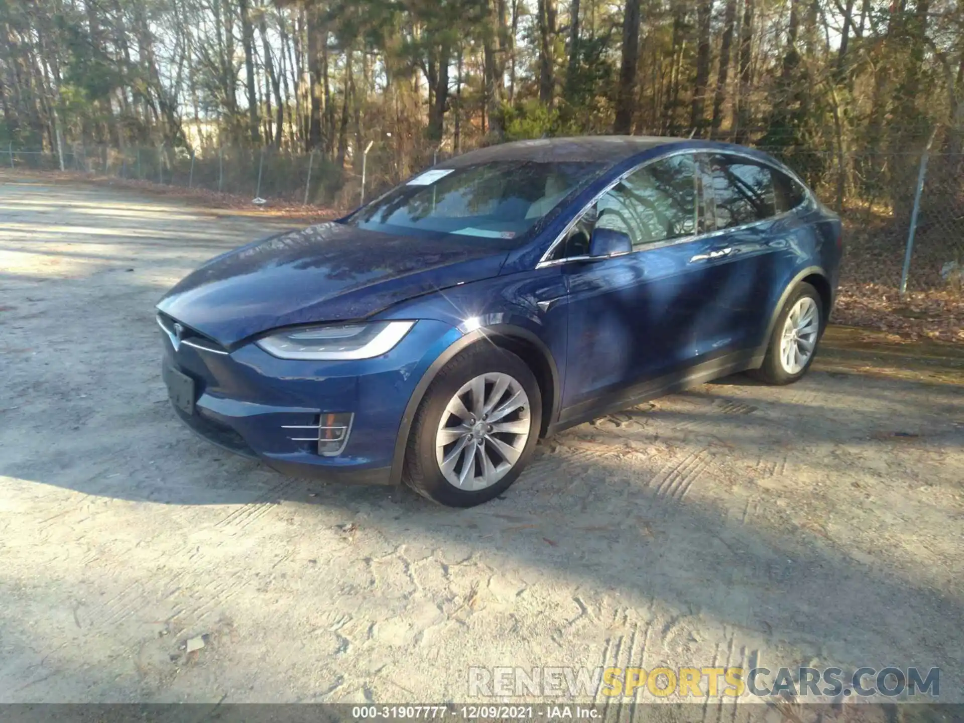 2 Photograph of a damaged car 5YJXCAE26MF321327 TESLA MODEL X 2021