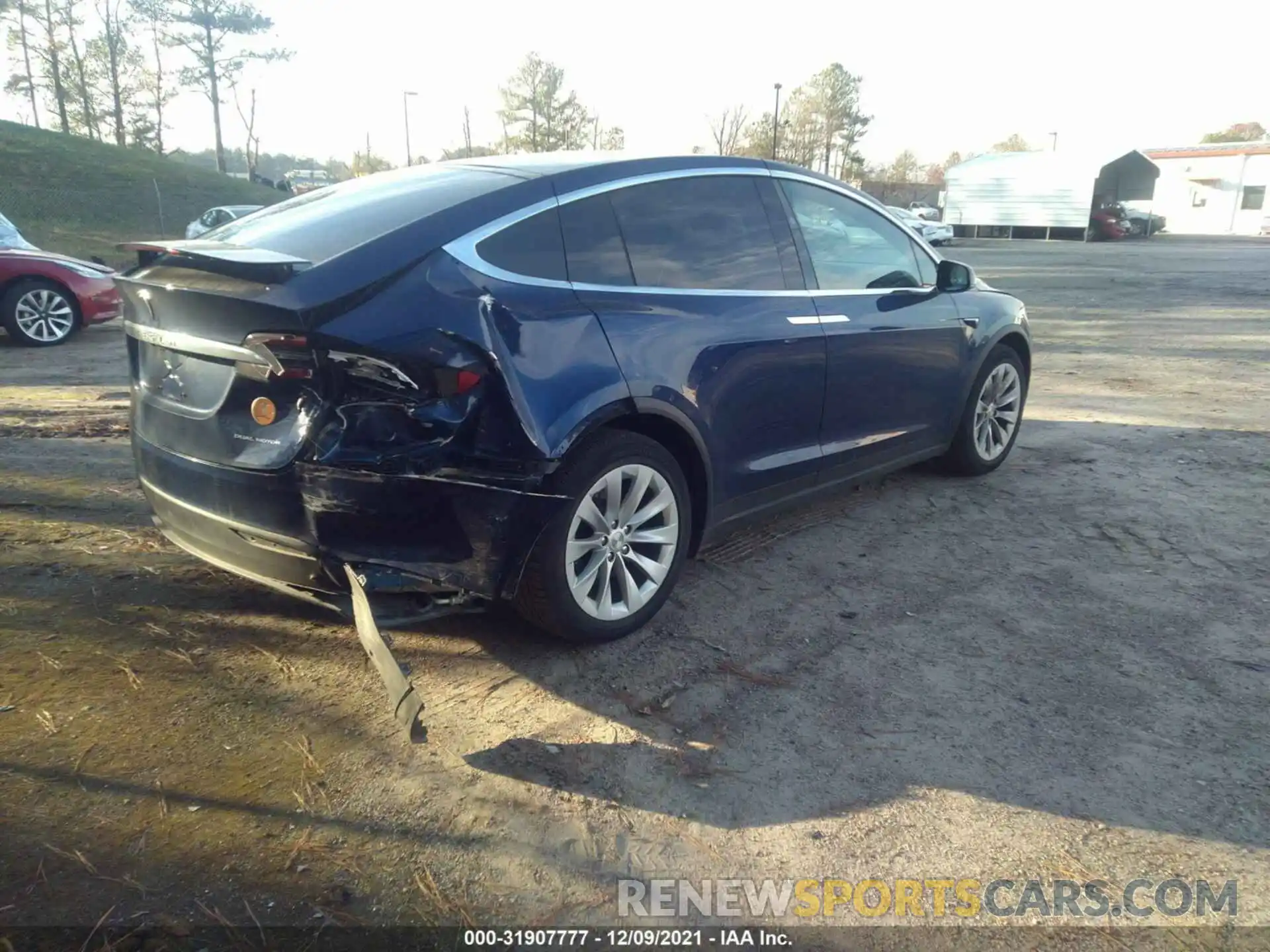 4 Photograph of a damaged car 5YJXCAE26MF321327 TESLA MODEL X 2021