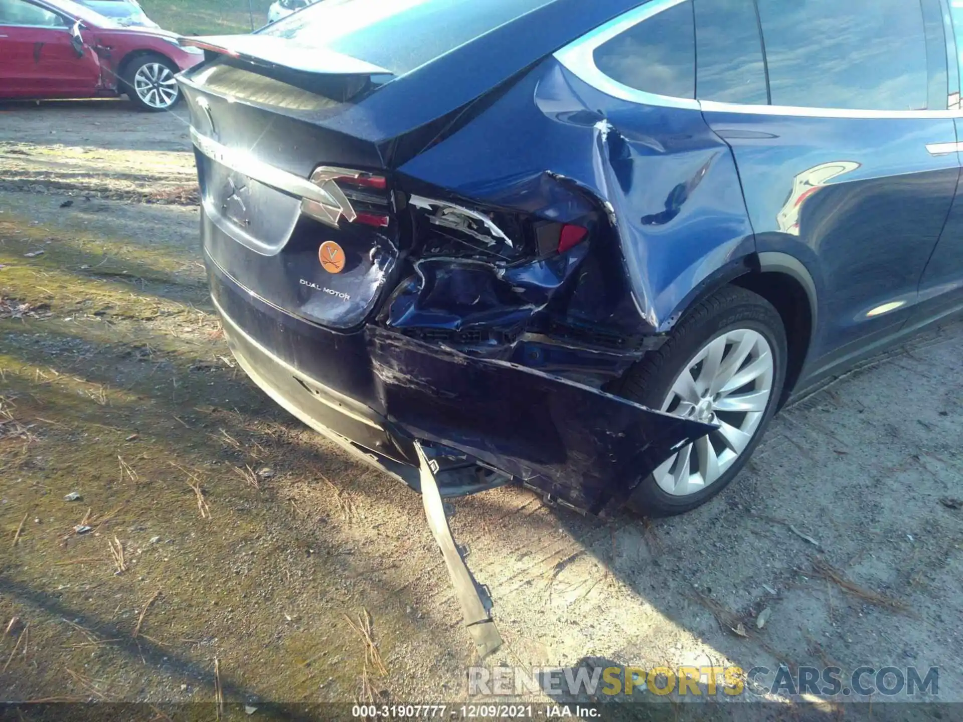 6 Photograph of a damaged car 5YJXCAE26MF321327 TESLA MODEL X 2021