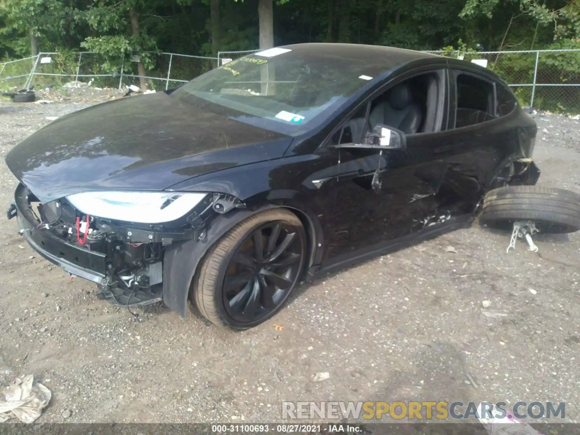 6 Photograph of a damaged car 5YJXCAE26MF323434 TESLA MODEL X 2021