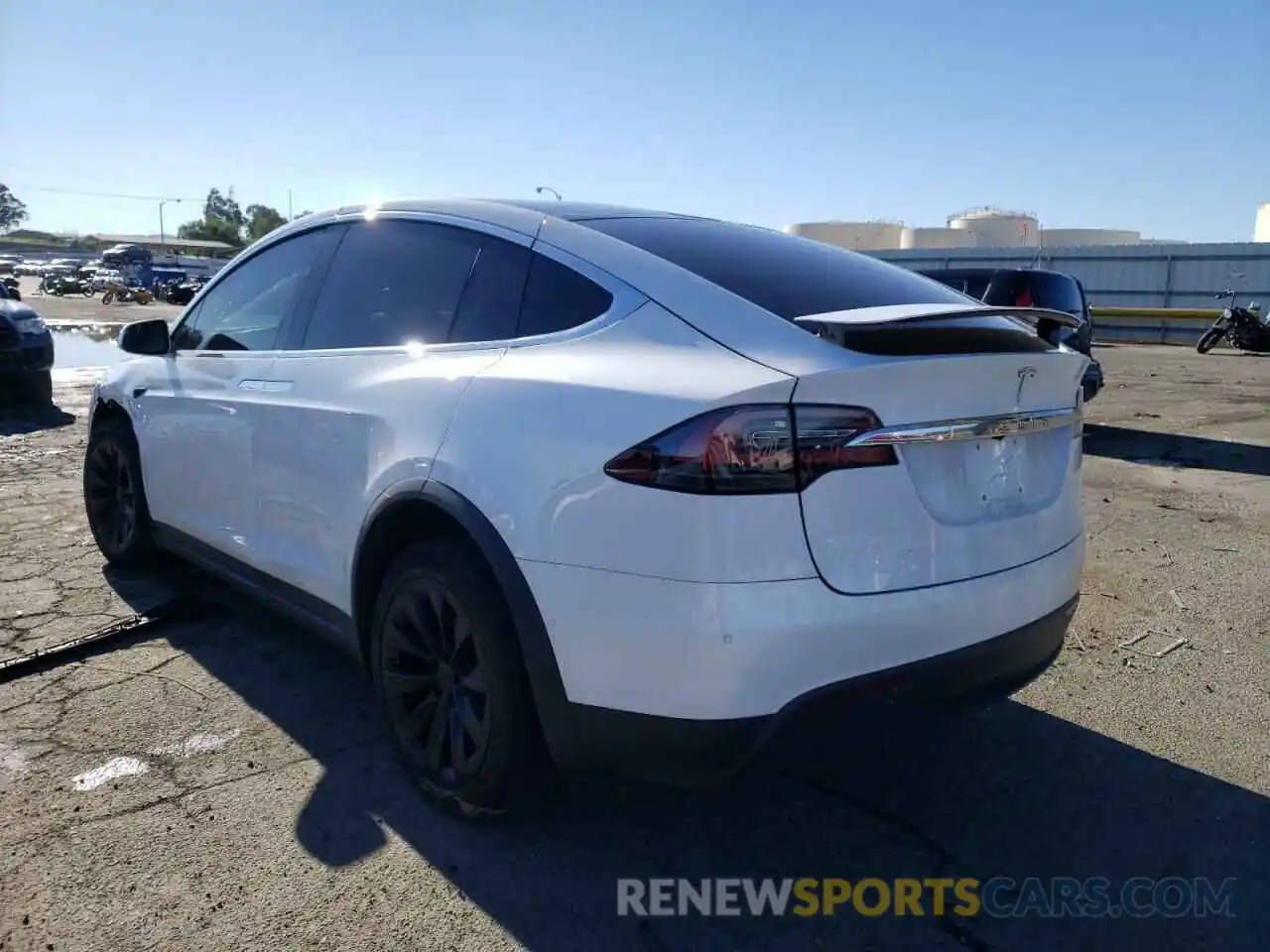 3 Фотография поврежденного автомобиля 5YJXCAE48MF324831 TESLA MODEL X 2021