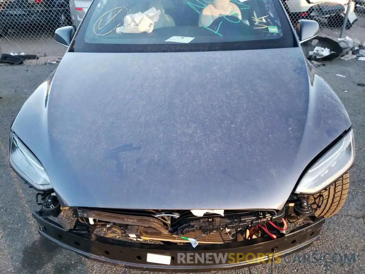 7 Photograph of a damaged car 5YJXCBE20MF316114 TESLA MODEL X 2021