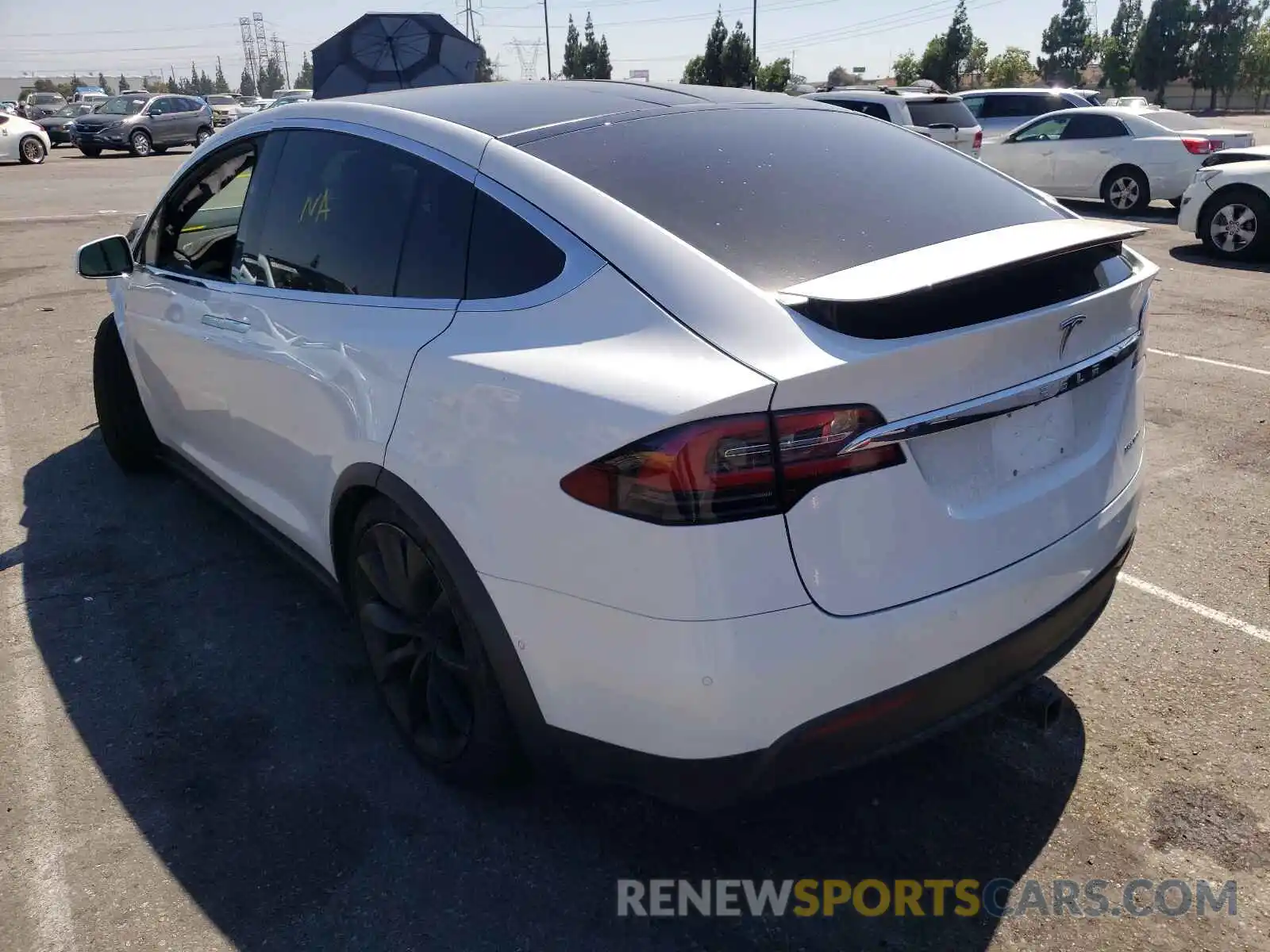 3 Photograph of a damaged car 5YJXCBE20MF323659 TESLA MODEL X 2021