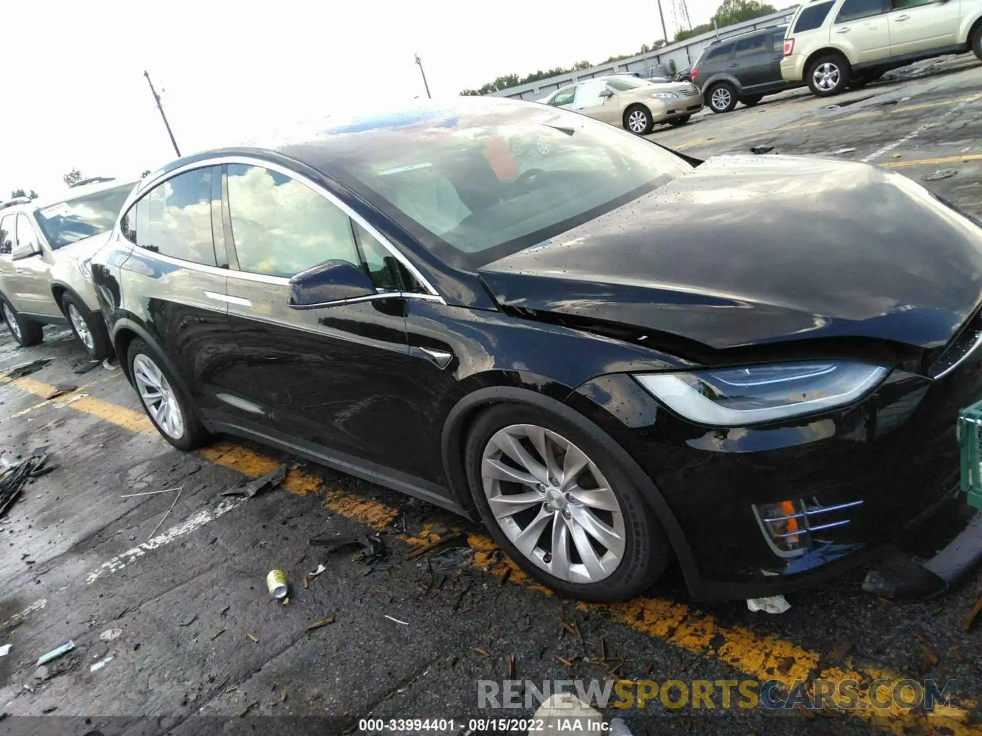 1 Photograph of a damaged car 5YJXCBE21MF321774 TESLA MODEL X 2021