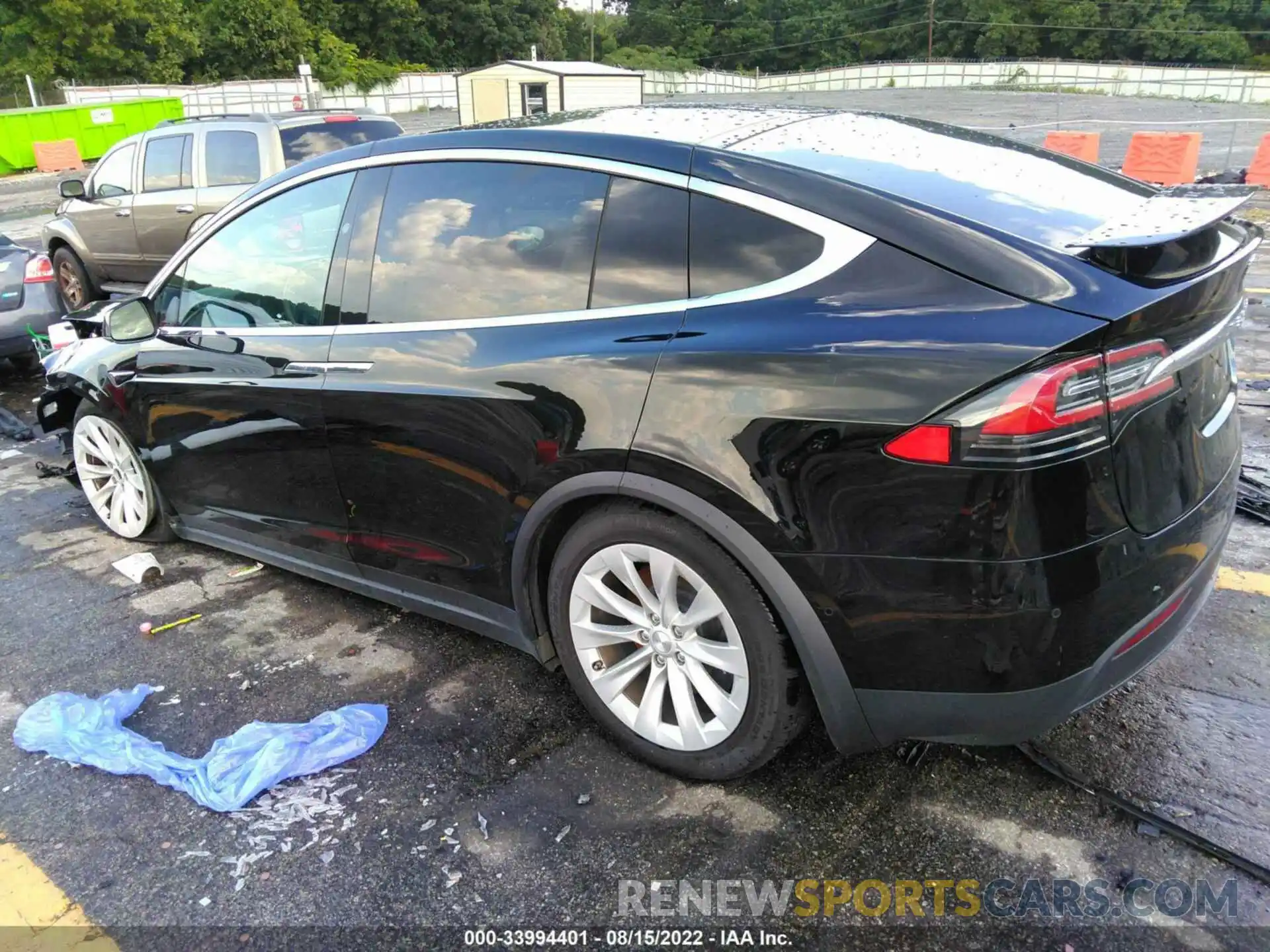 3 Photograph of a damaged car 5YJXCBE21MF321774 TESLA MODEL X 2021