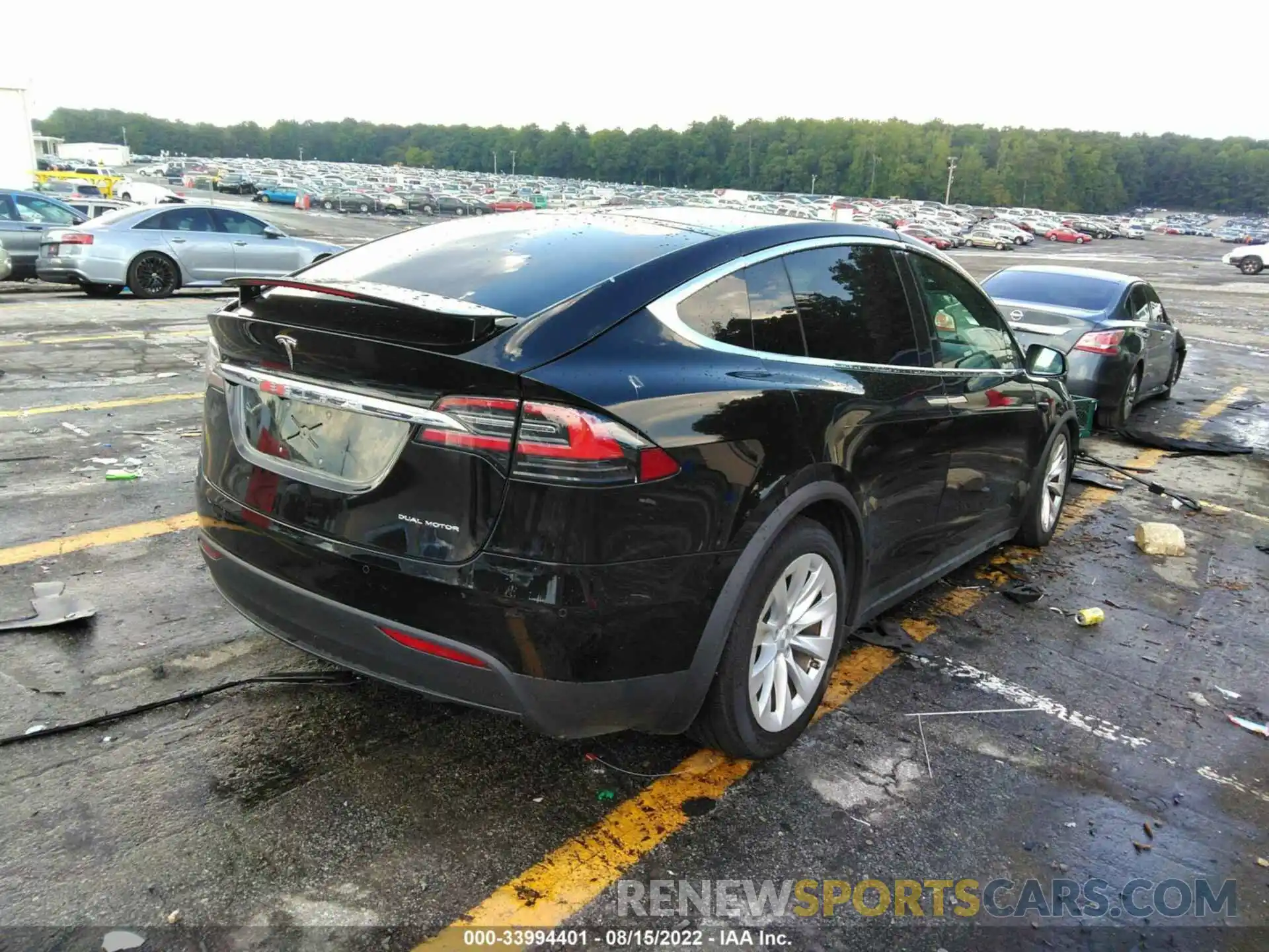 4 Photograph of a damaged car 5YJXCBE21MF321774 TESLA MODEL X 2021