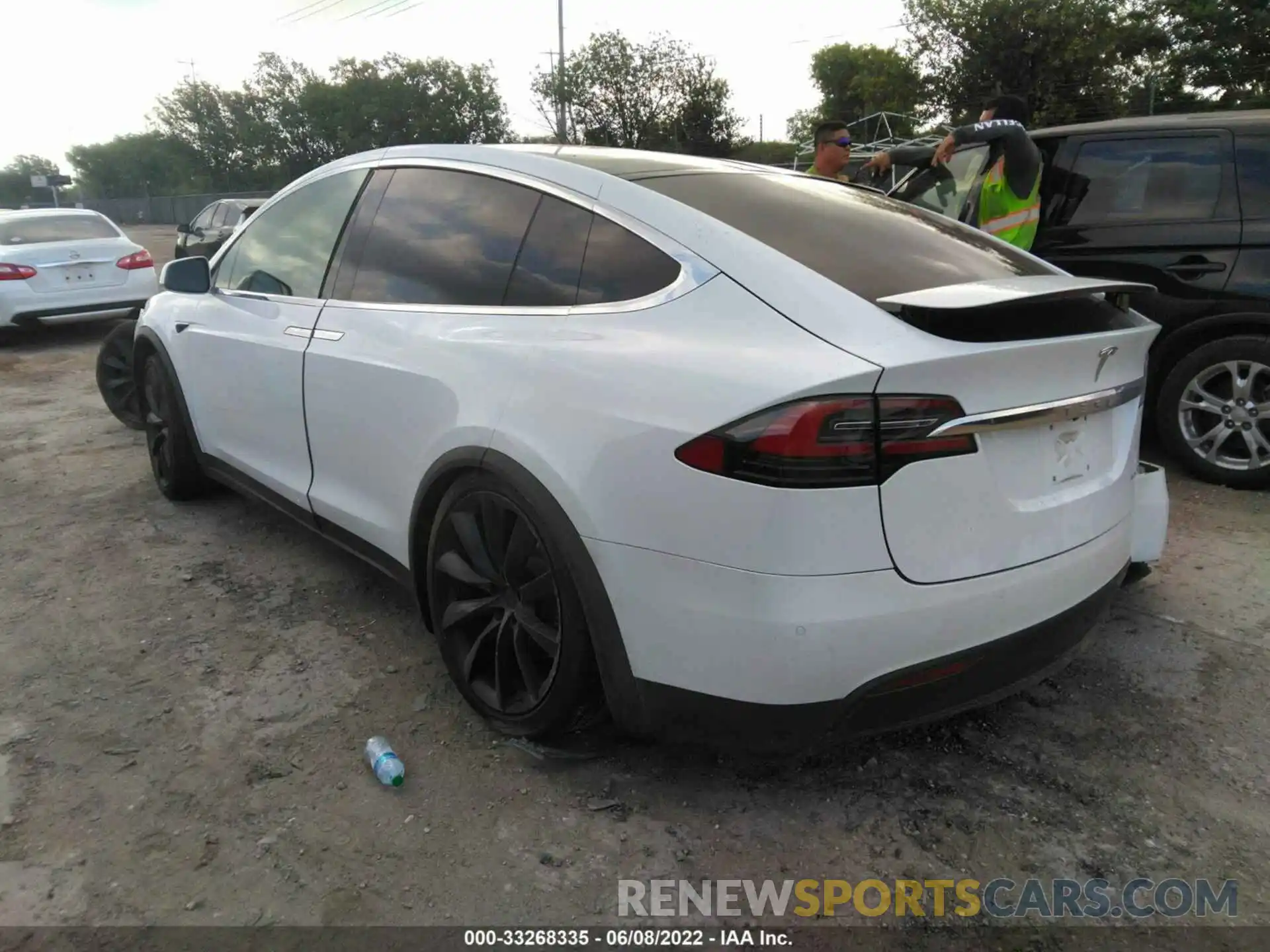 3 Фотография поврежденного автомобиля 5YJXCBE21MF325050 TESLA MODEL X 2021