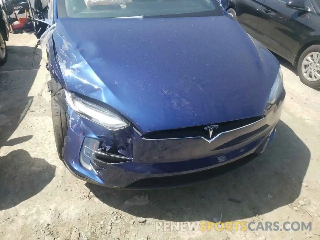 7 Photograph of a damaged car 5YJXCBE22MF311318 TESLA MODEL X 2021