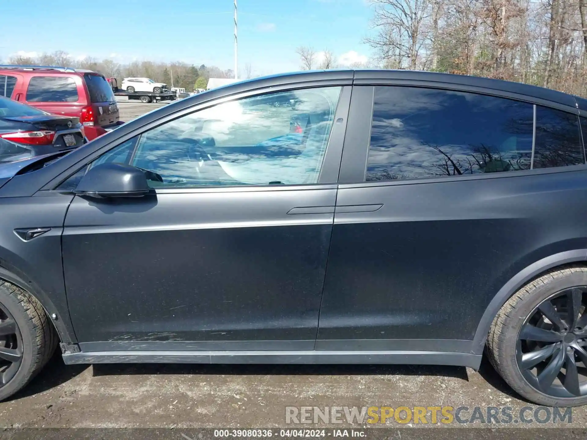 14 Photograph of a damaged car 5YJXCBE27MF319625 TESLA MODEL X 2021