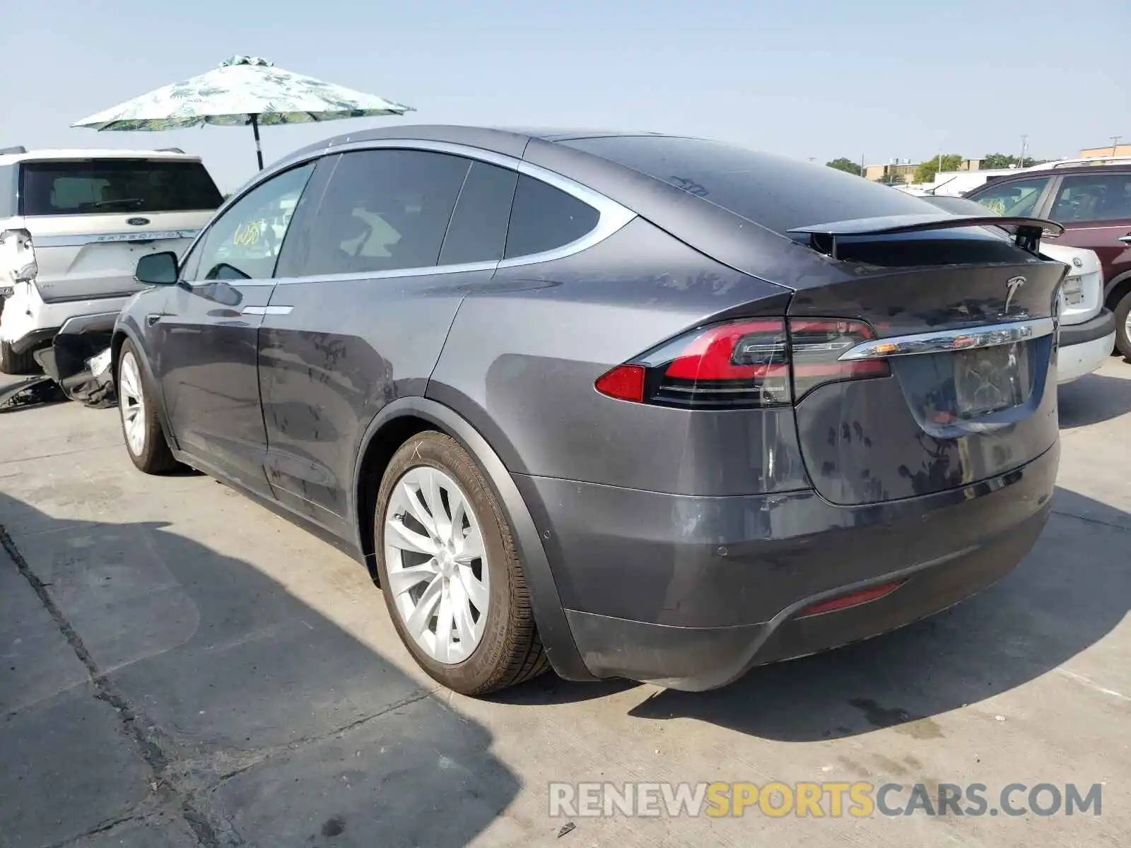 3 Фотография поврежденного автомобиля 5YJXCBE2XMF323605 TESLA MODEL X 2021