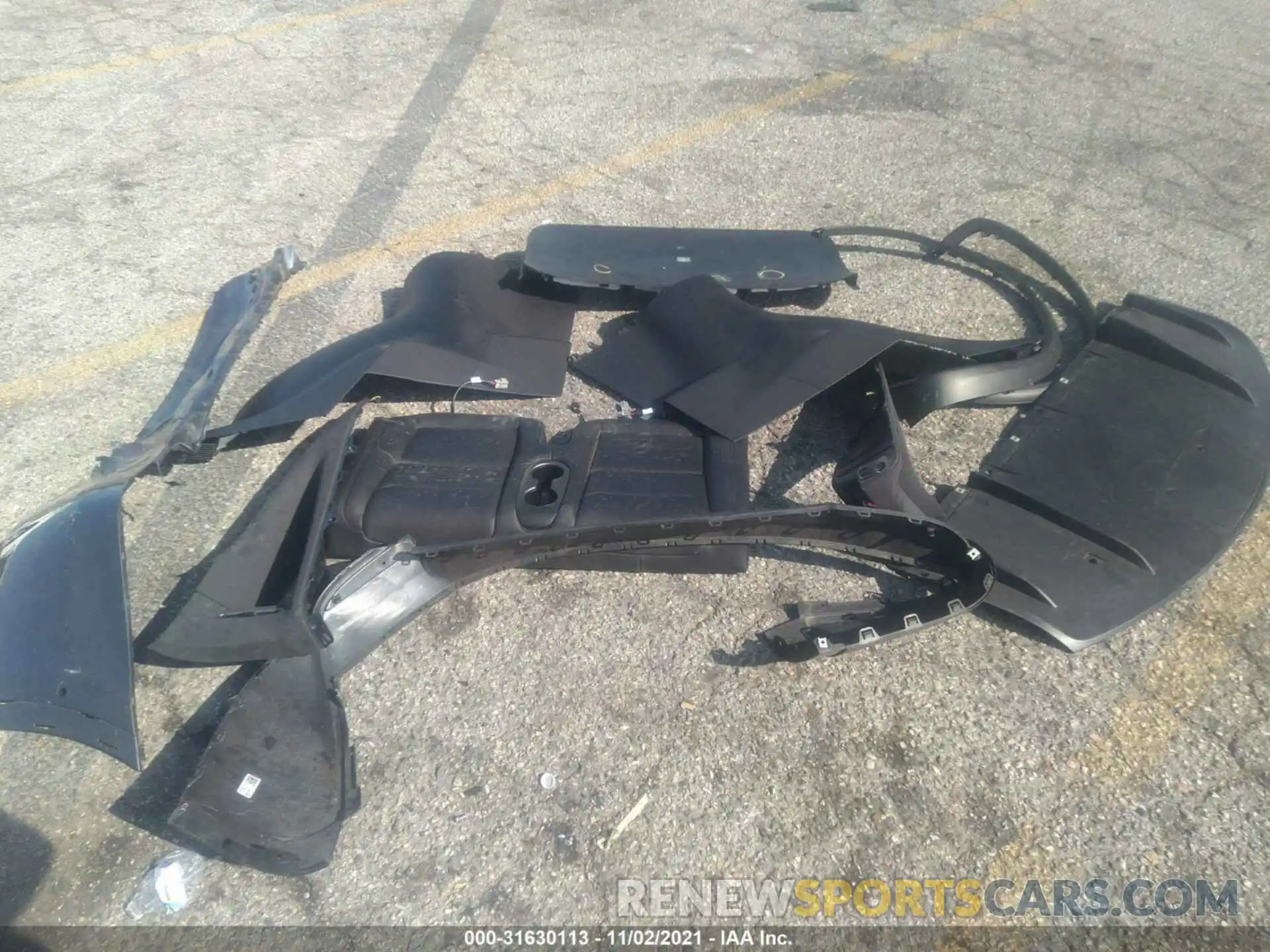 12 Photograph of a damaged car 5YJXCBE43MF321759 TESLA MODEL X 2021