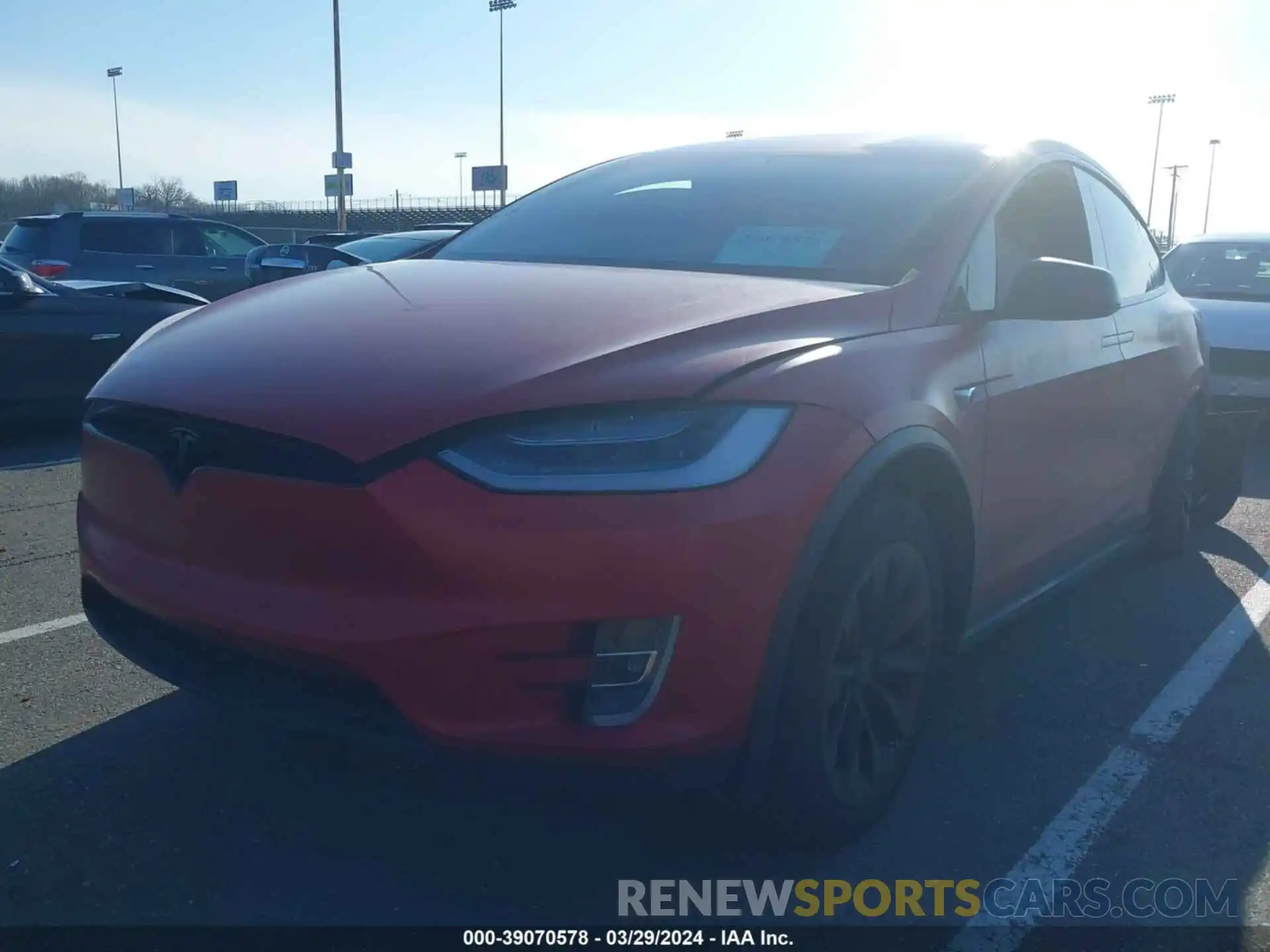 2 Photograph of a damaged car 5YJXCBE46MF310013 TESLA MODEL X 2021