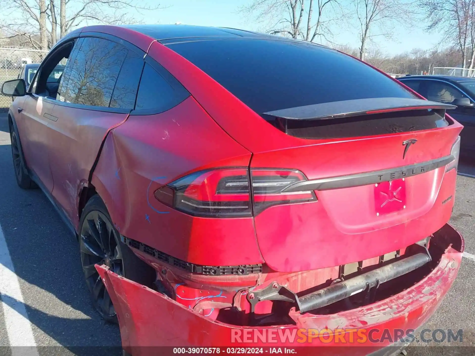 3 Photograph of a damaged car 5YJXCBE46MF310013 TESLA MODEL X 2021