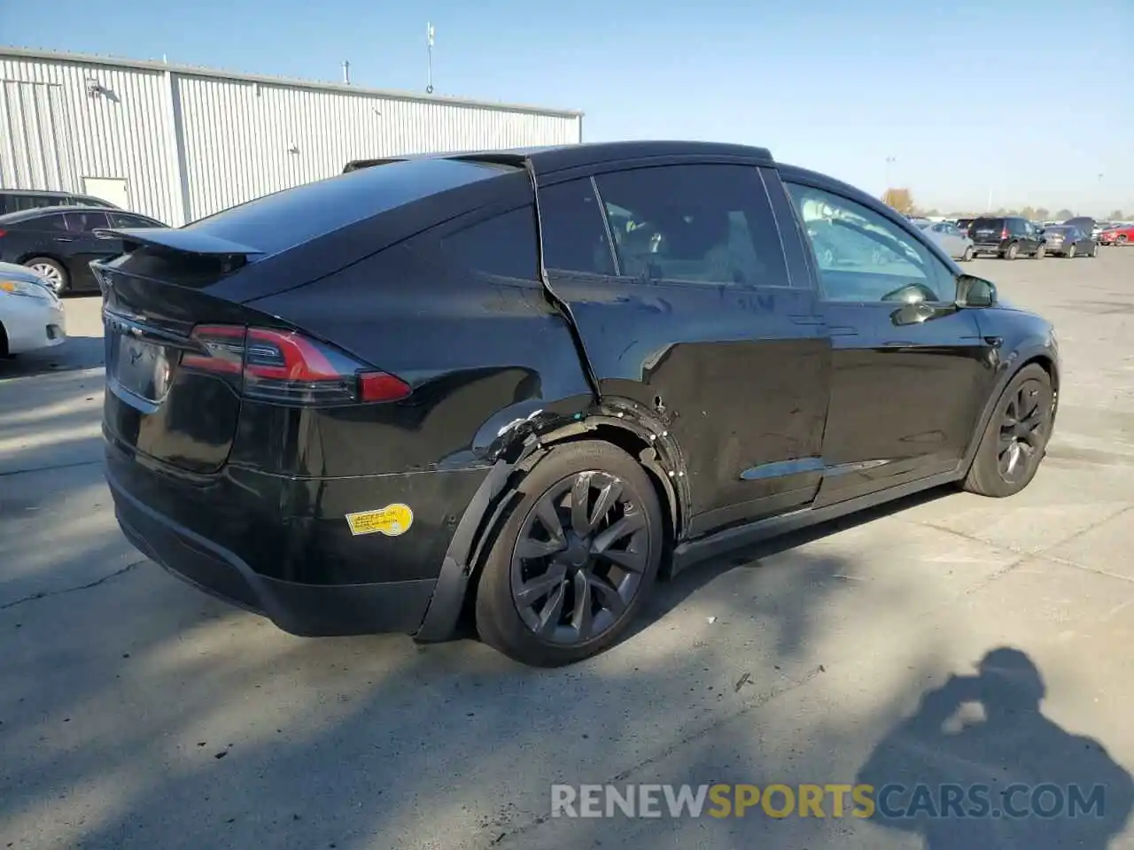 3 Photograph of a damaged car 5YJXCBE59MF326893 TESLA MODEL X 2021