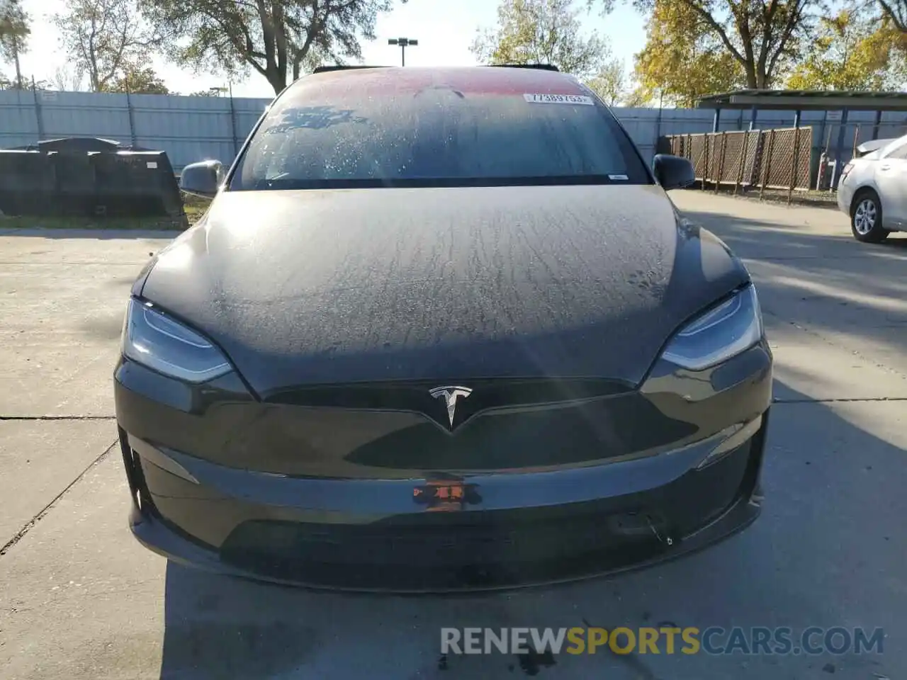 5 Photograph of a damaged car 5YJXCBE59MF326893 TESLA MODEL X 2021