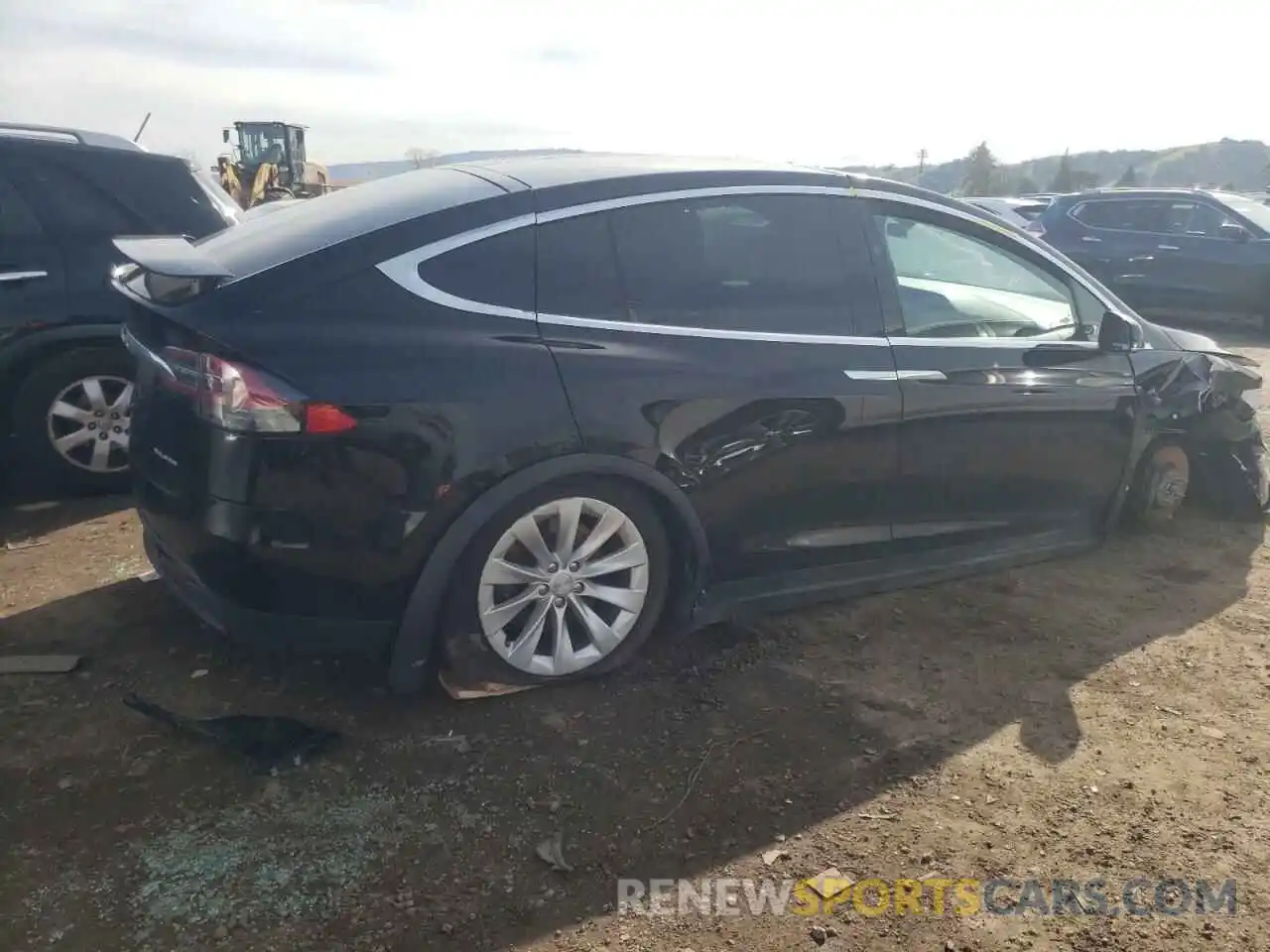 3 Фотография поврежденного автомобиля 5YJXCDE20MF324869 TESLA MODEL X 2021