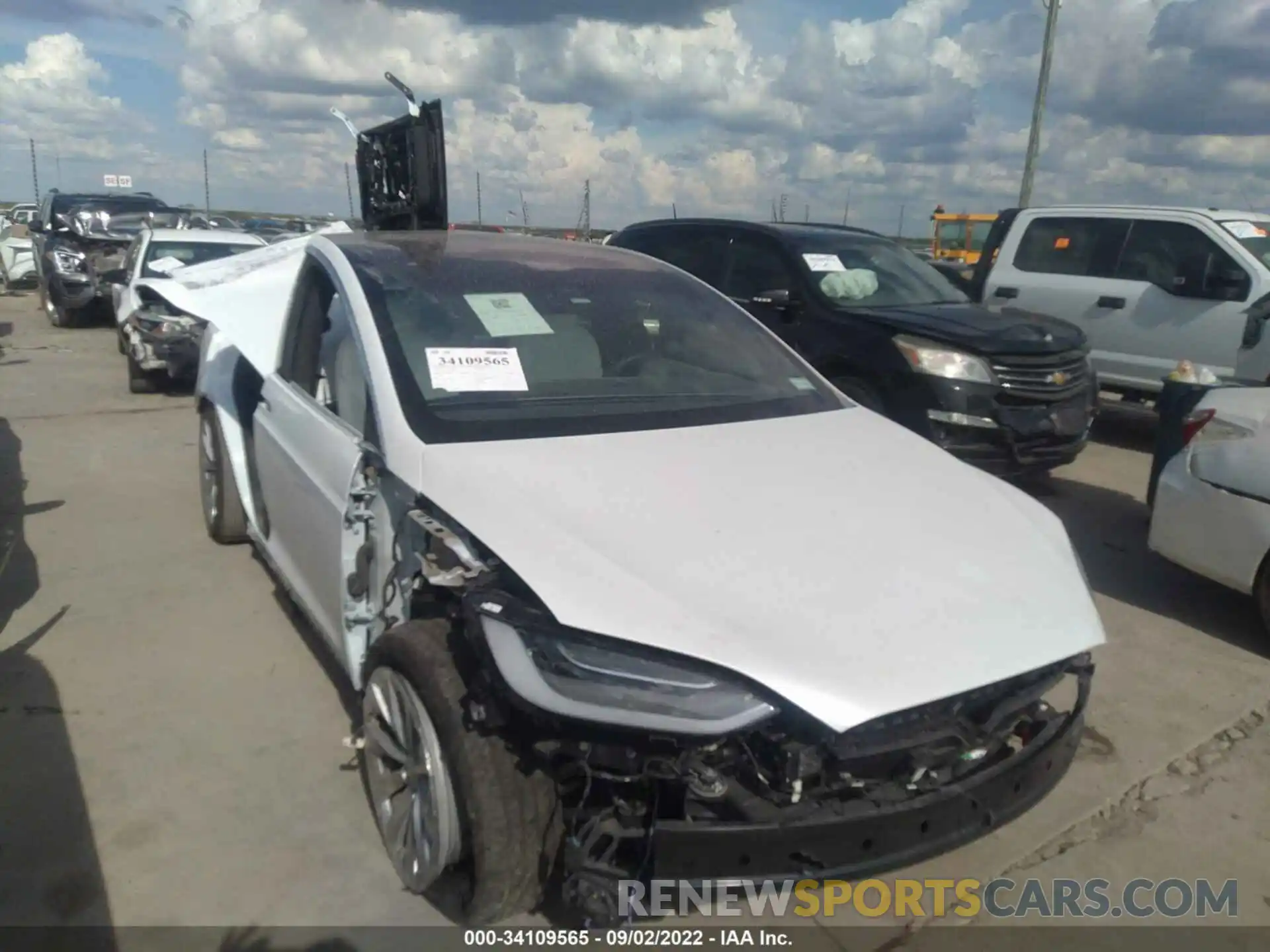 6 Photograph of a damaged car 5YJXCDE24MF322333 TESLA MODEL X 2021