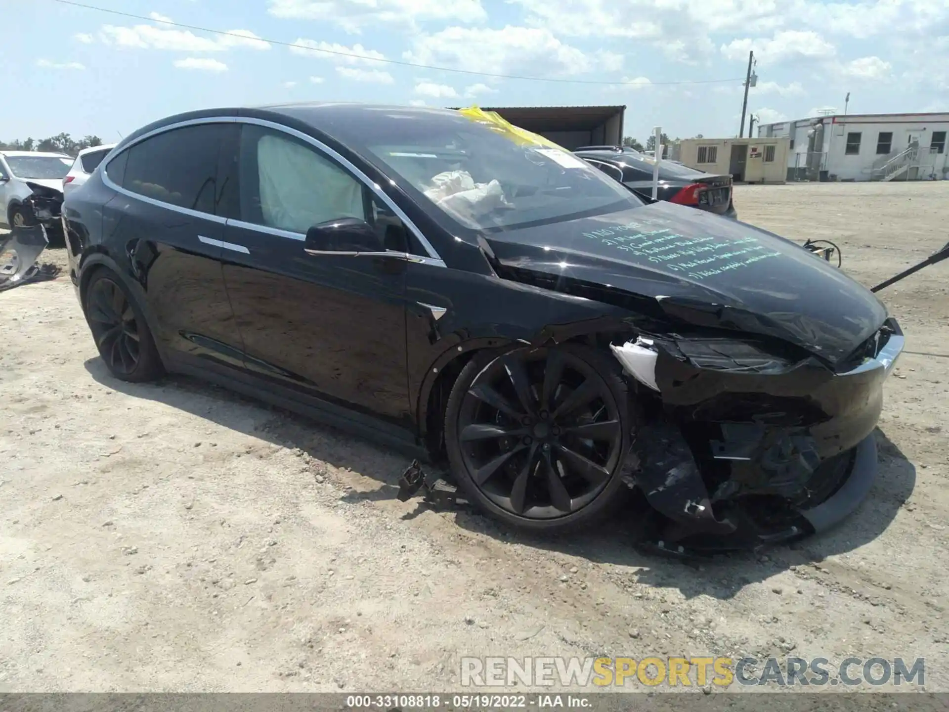 1 Photograph of a damaged car 5YJXCDE29MF324515 TESLA MODEL X 2021