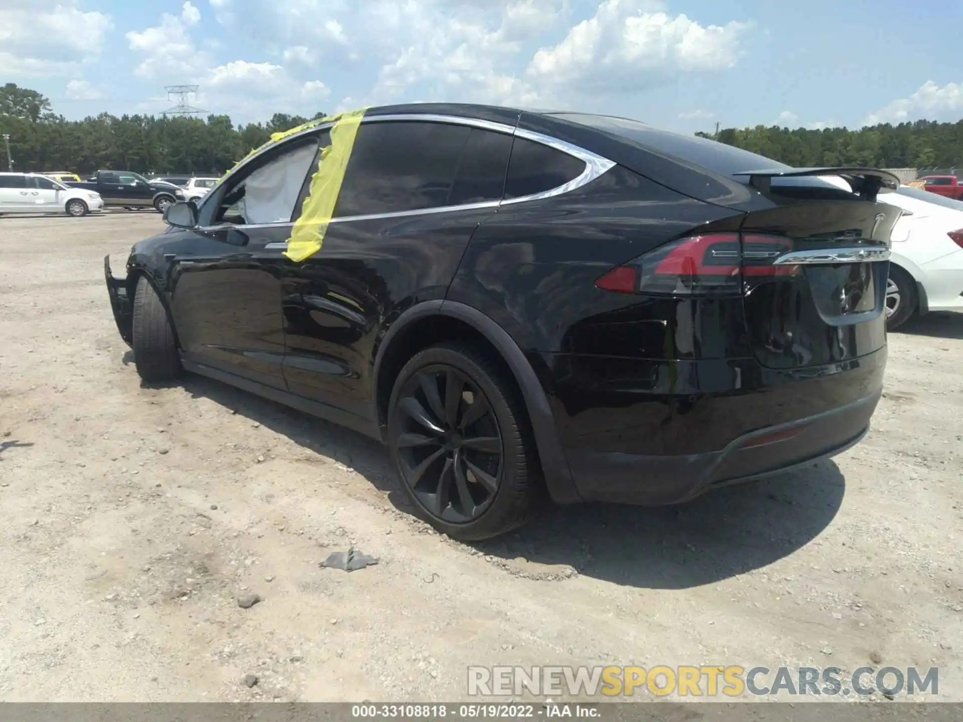 3 Photograph of a damaged car 5YJXCDE29MF324515 TESLA MODEL X 2021