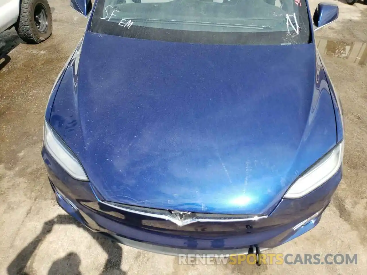 7 Photograph of a damaged car 5YJXCDE2XMF322871 TESLA MODEL X 2021