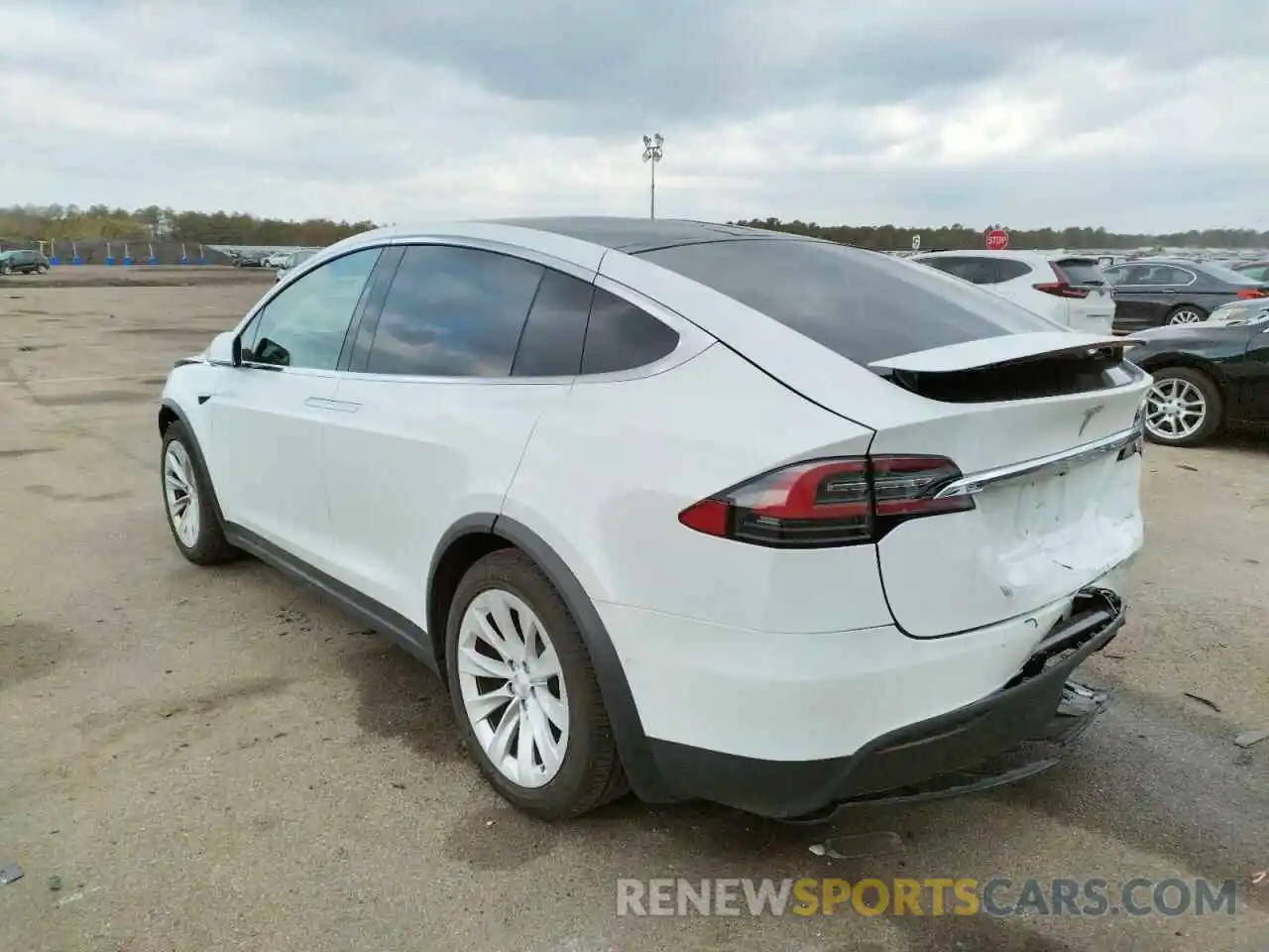 3 Фотография поврежденного автомобиля 5YJXCDE2XMF324510 TESLA MODEL X 2021