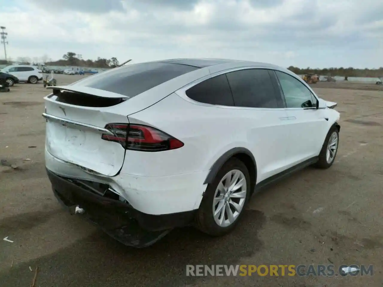 4 Фотография поврежденного автомобиля 5YJXCDE2XMF324510 TESLA MODEL X 2021