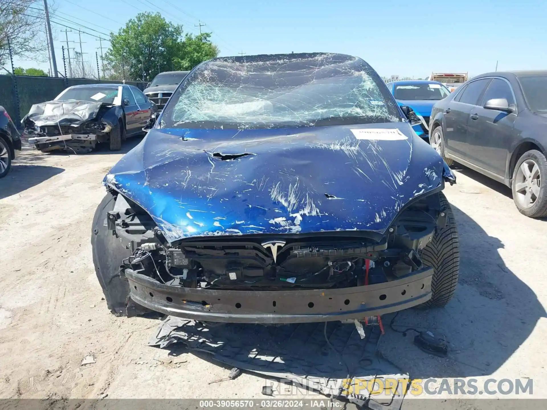 11 Photograph of a damaged car 5YJXCDE40MF322072 TESLA MODEL X 2021