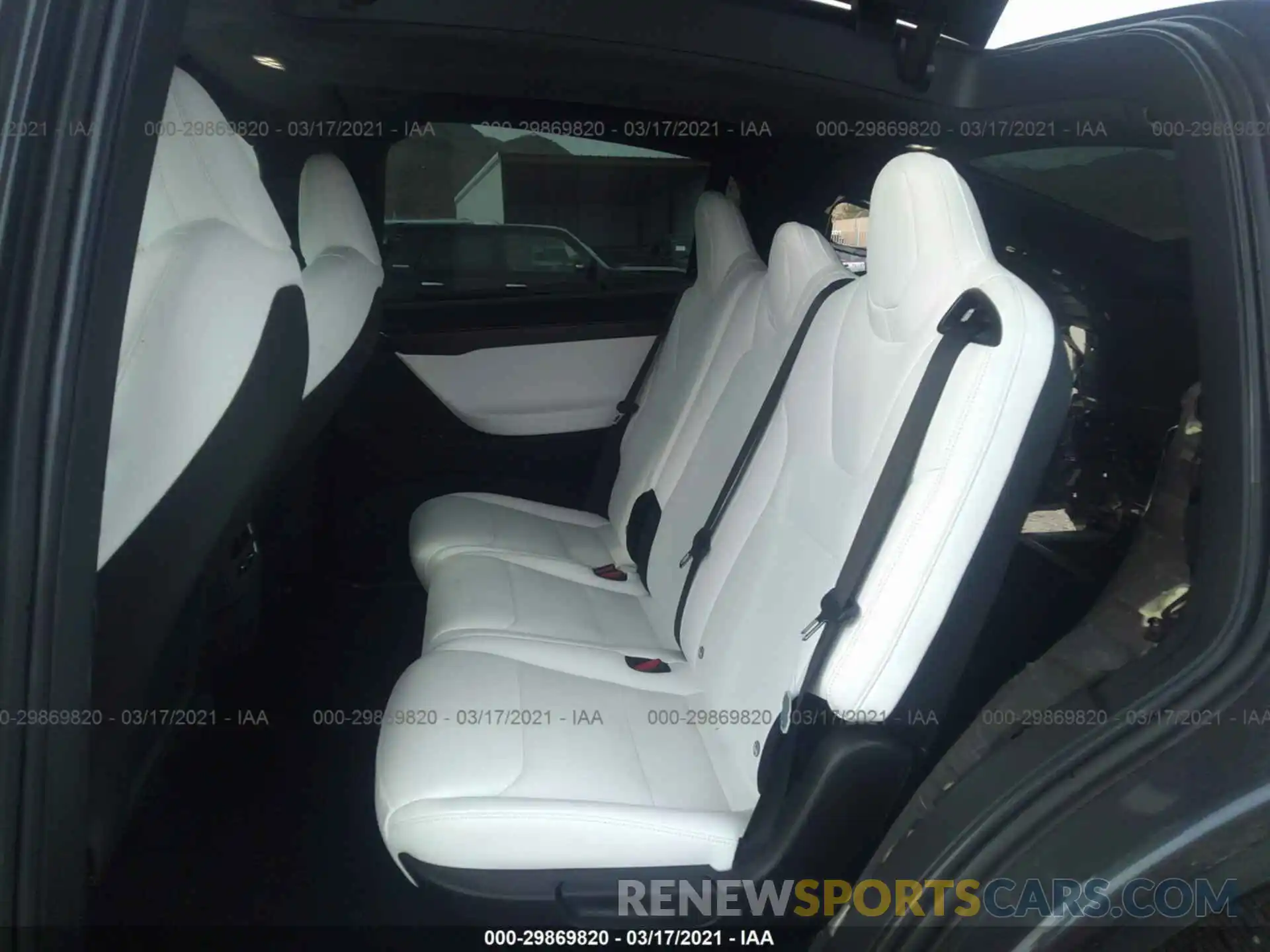 8 Фотография поврежденного автомобиля 5YJXCDE46MF325400 TESLA MODEL X 2021