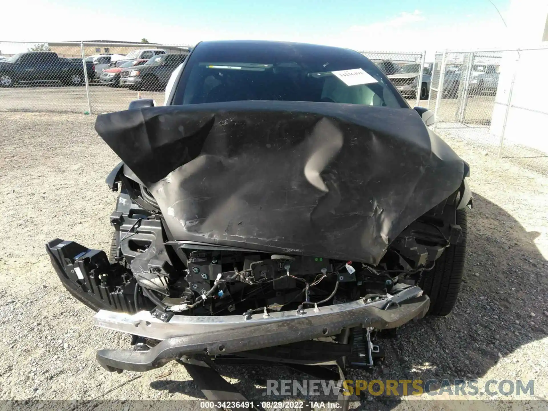 6 Photograph of a damaged car 7SAXCAE56NF349515 TESLA MODEL X 2022