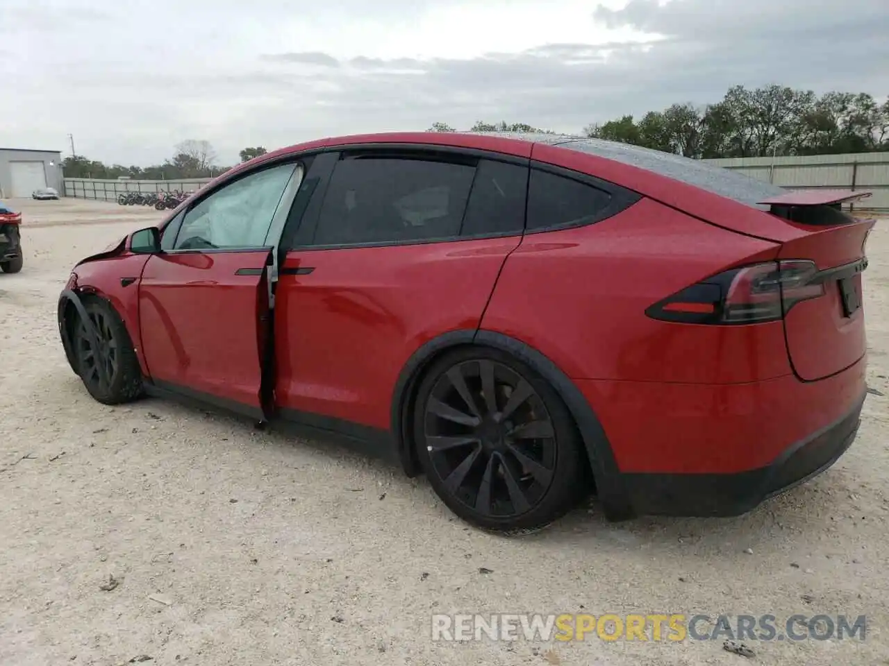 2 Photograph of a damaged car 7SAXCAE56NF359705 TESLA MODEL X 2022