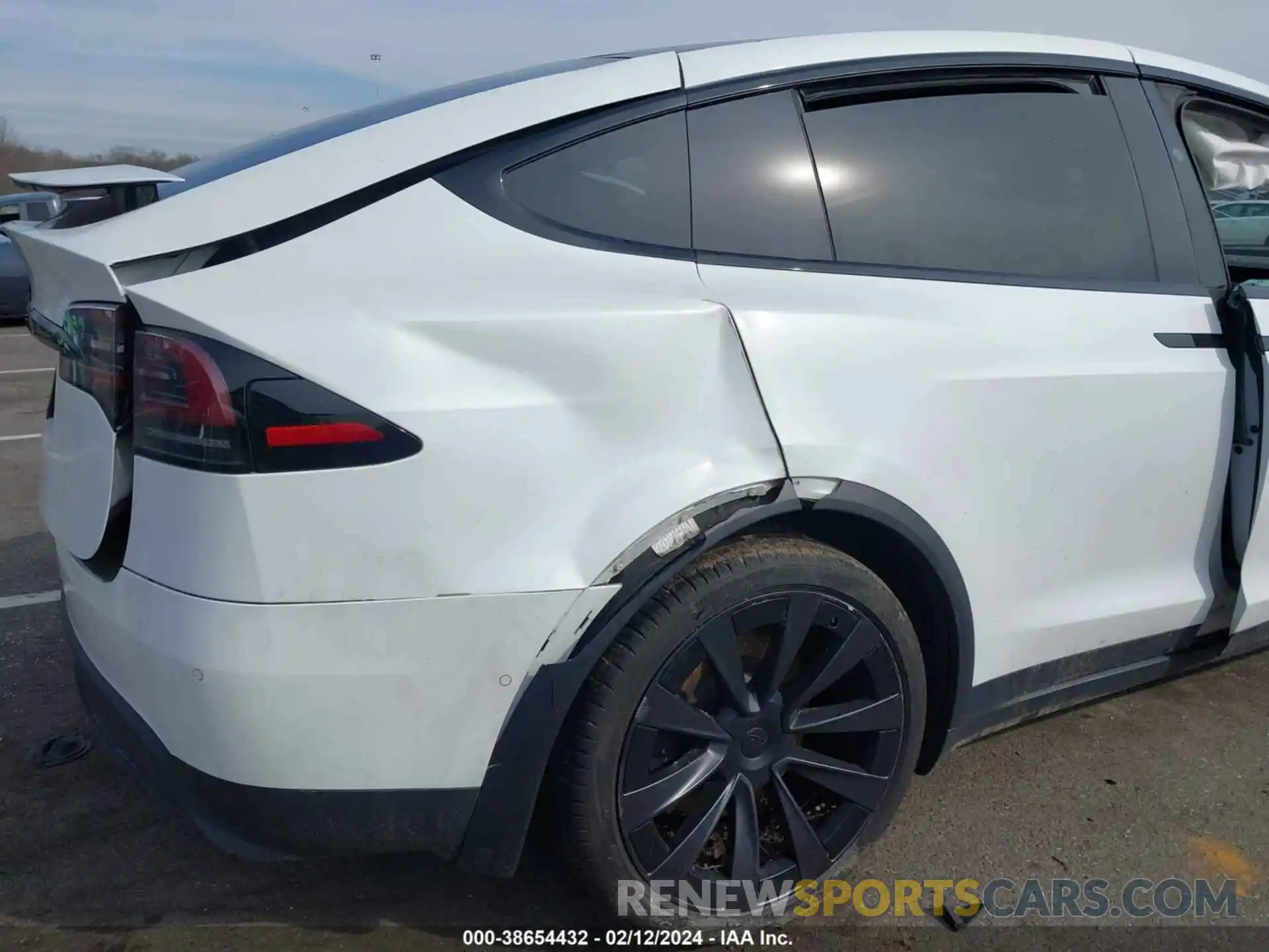 20 Фотография поврежденного автомобиля 7SAXCBE51NF340713 TESLA MODEL X 2022