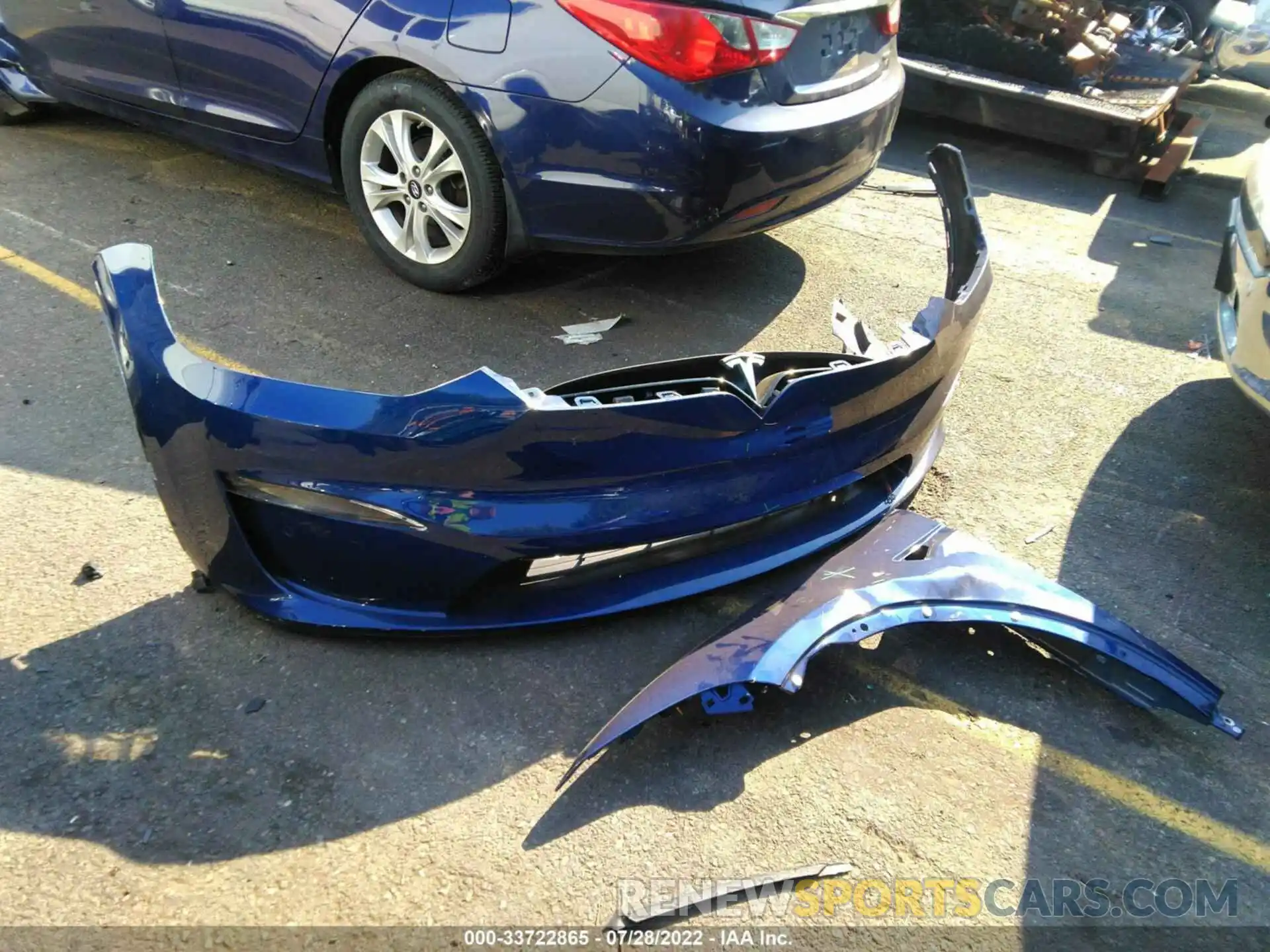 11 Photograph of a damaged car 7SAXCBE5XNF334800 TESLA MODEL X 2022