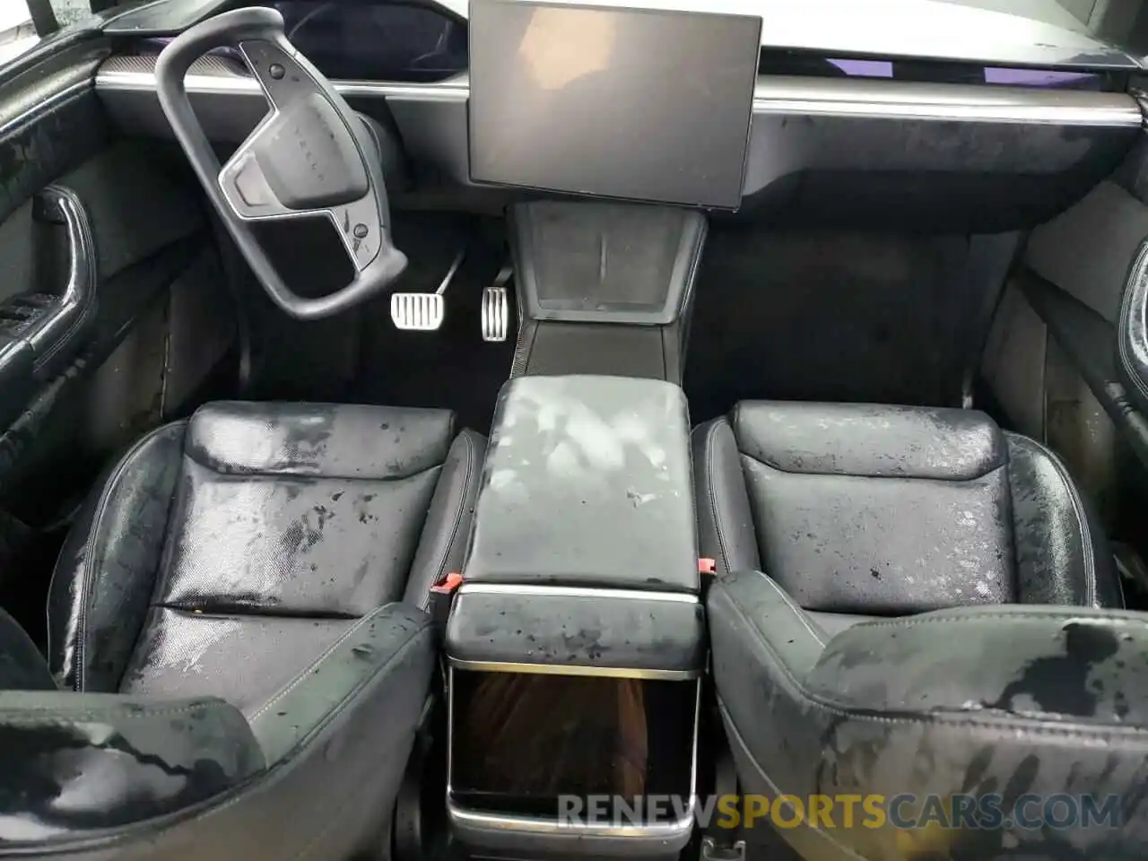 8 Photograph of a damaged car 7SAXCBE63NF346201 TESLA MODEL X 2022