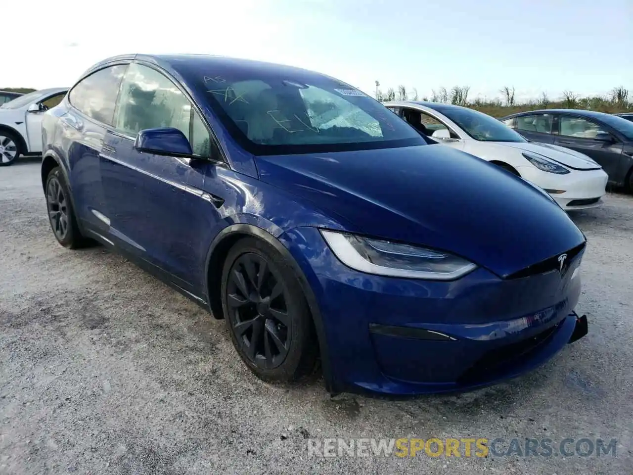 1 Фотография поврежденного автомобиля 7SAXCDE53NF359873 TESLA MODEL X 2022