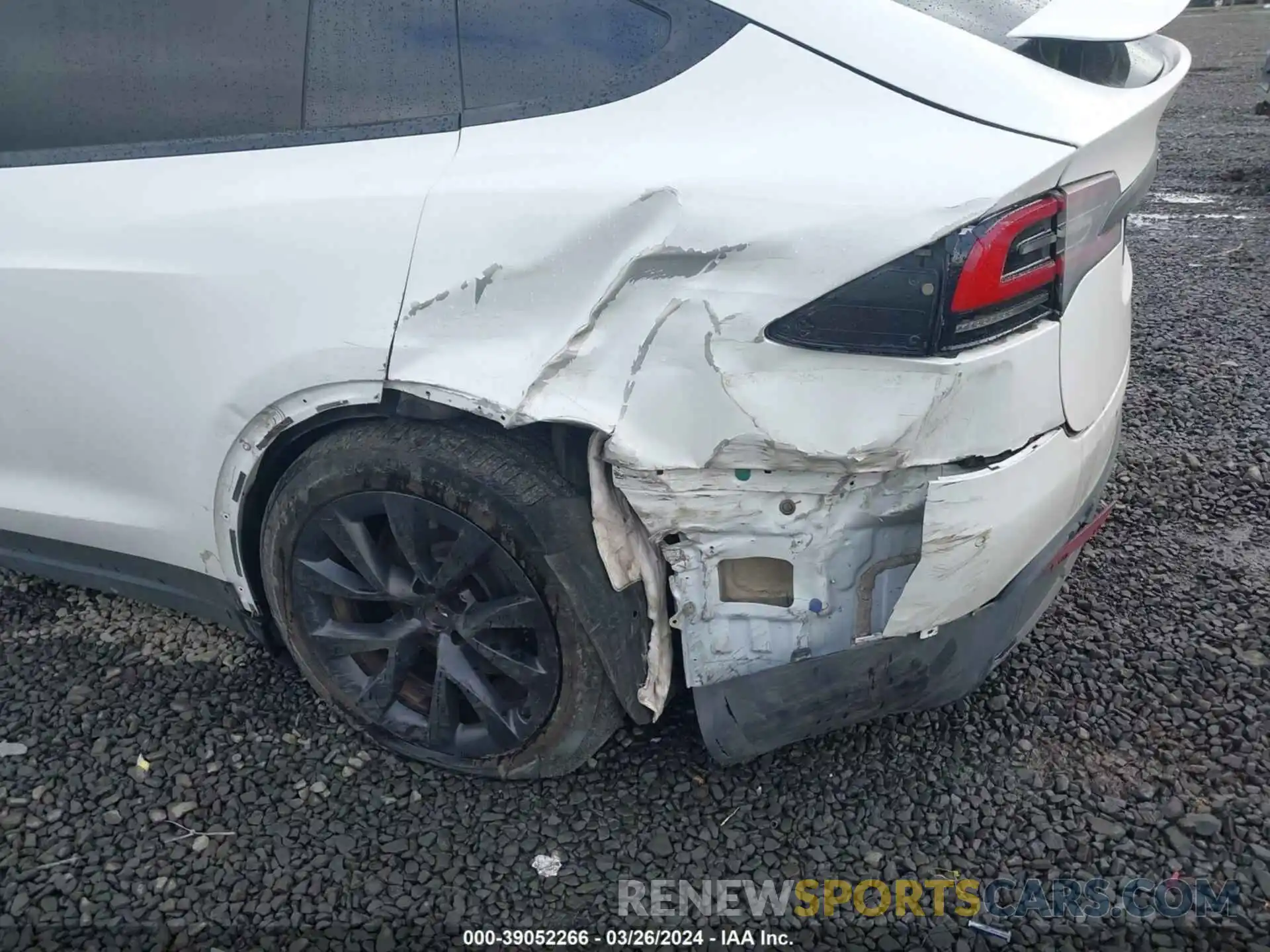 6 Photograph of a damaged car 7SAXCDE54NF341852 TESLA MODEL X 2022