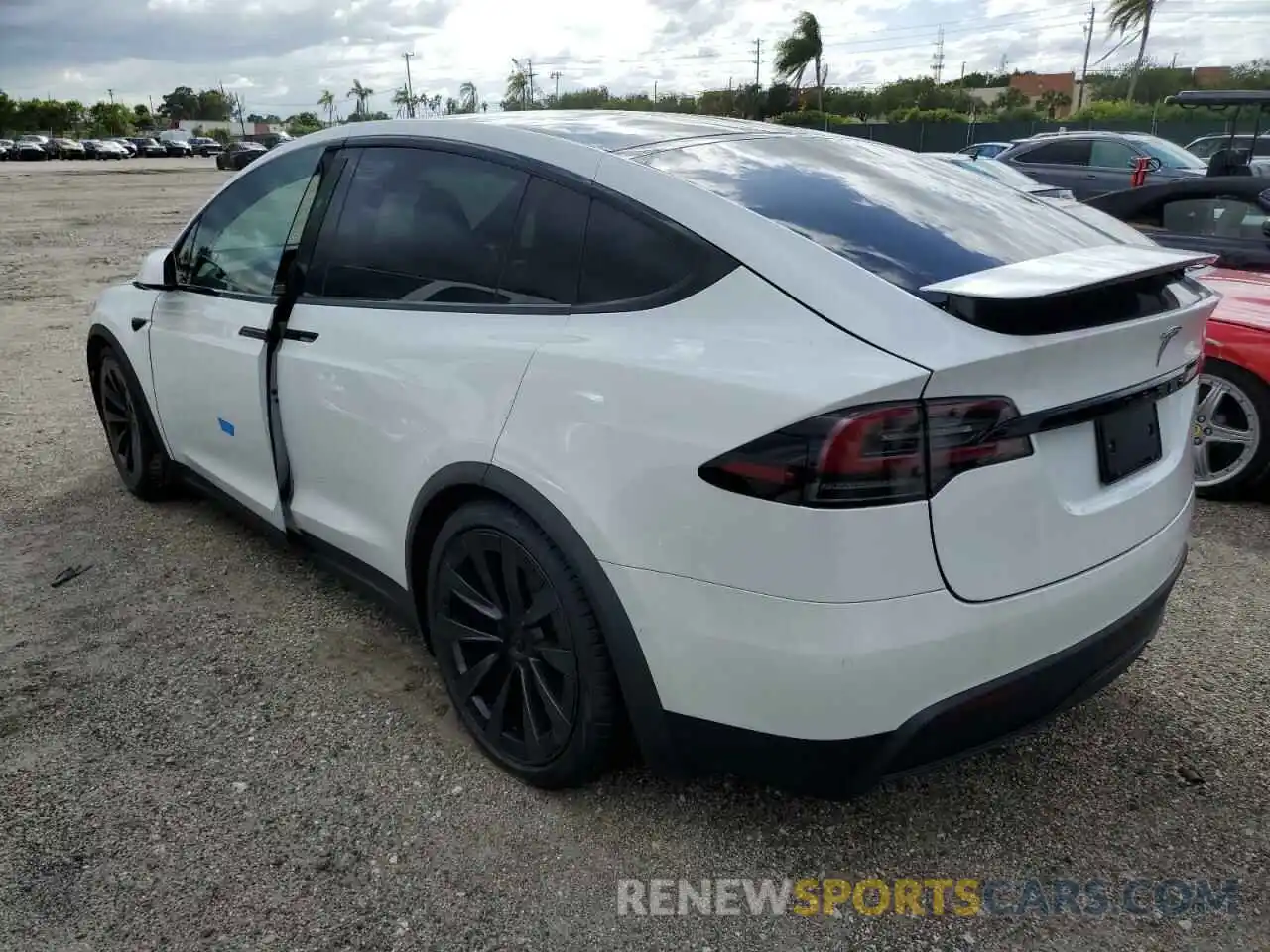 3 Photograph of a damaged car 7SAXCDE59NF357822 TESLA MODEL X 2022