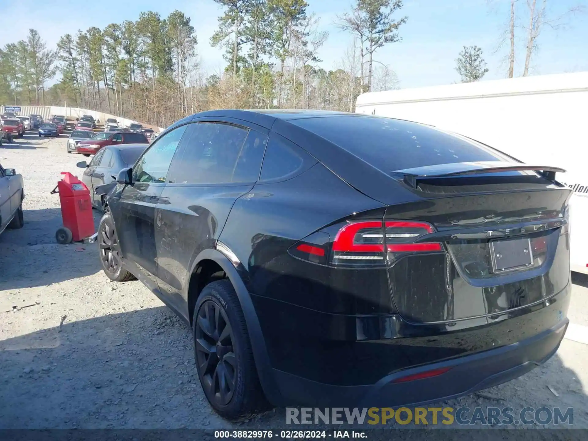 13 Photograph of a damaged car 7SAXCAE59PF418118 TESLA MODEL X 2023