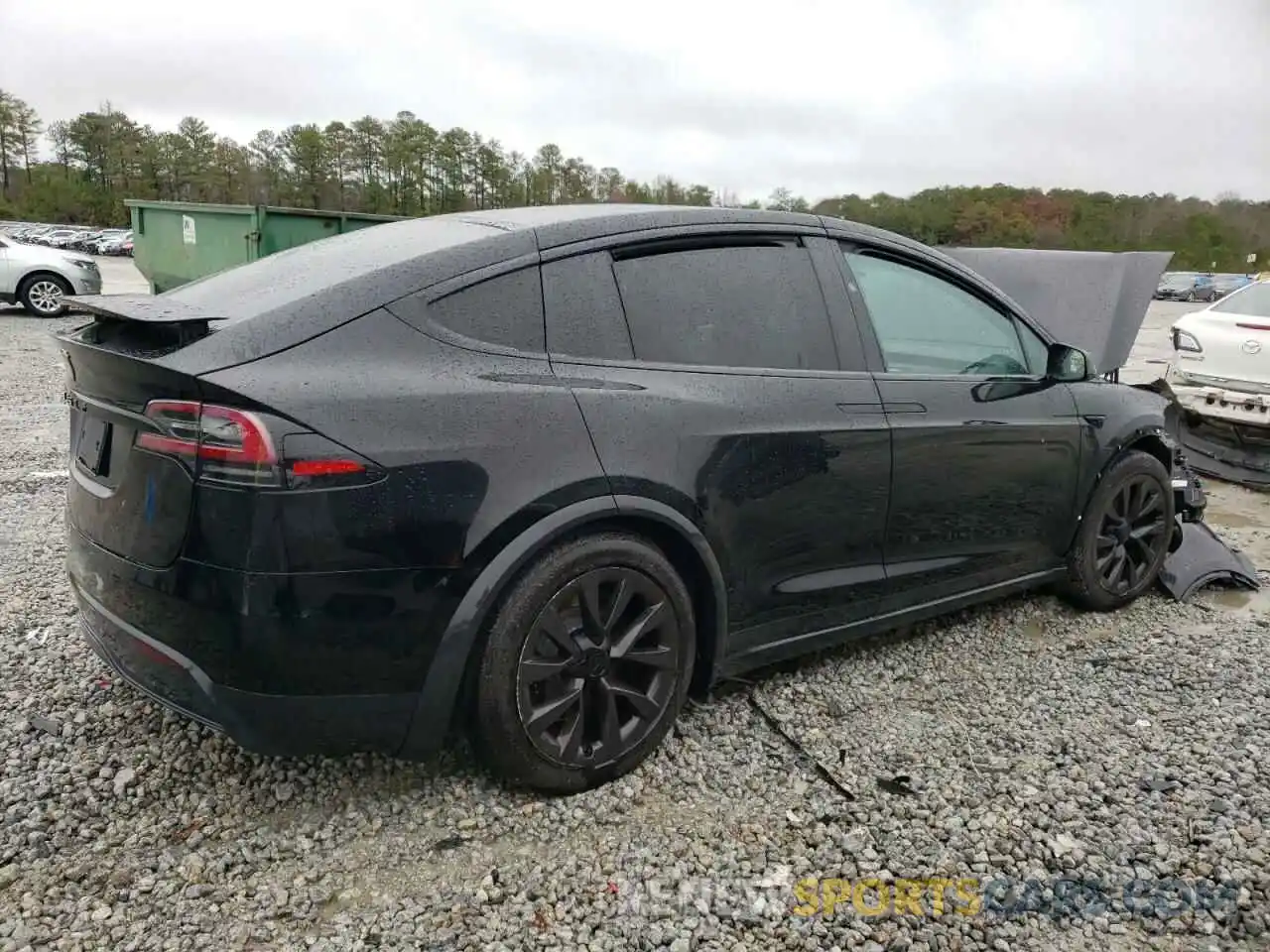 3 Photograph of a damaged car 7SAXCBE53PF376535 TESLA MODEL X 2023