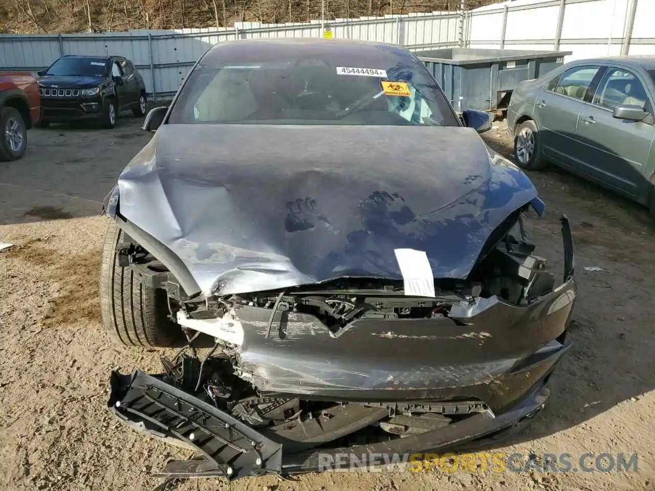 5 Photograph of a damaged car 7SAXCBE53PF377376 TESLA MODEL X 2023