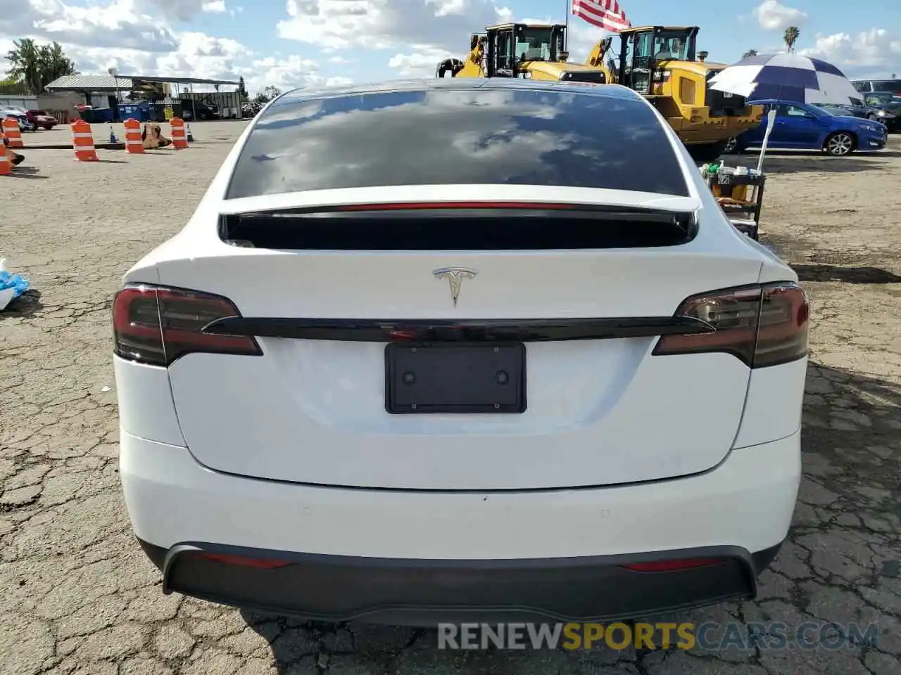 6 Фотография поврежденного автомобиля 7SAXCBE56PF378957 TESLA MODEL X 2023